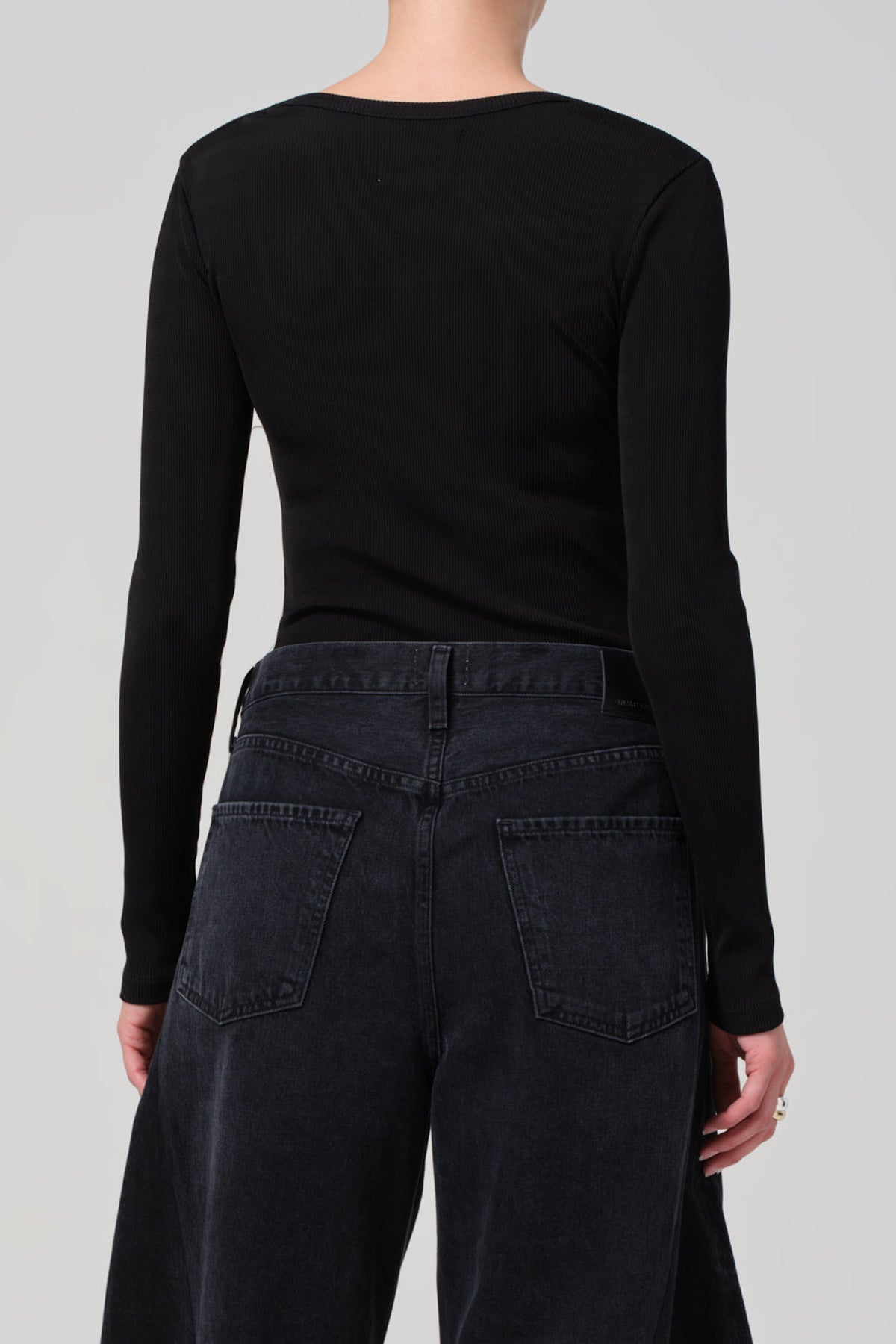 Rumi Scoop Neck in Black - shop - olivia.com
