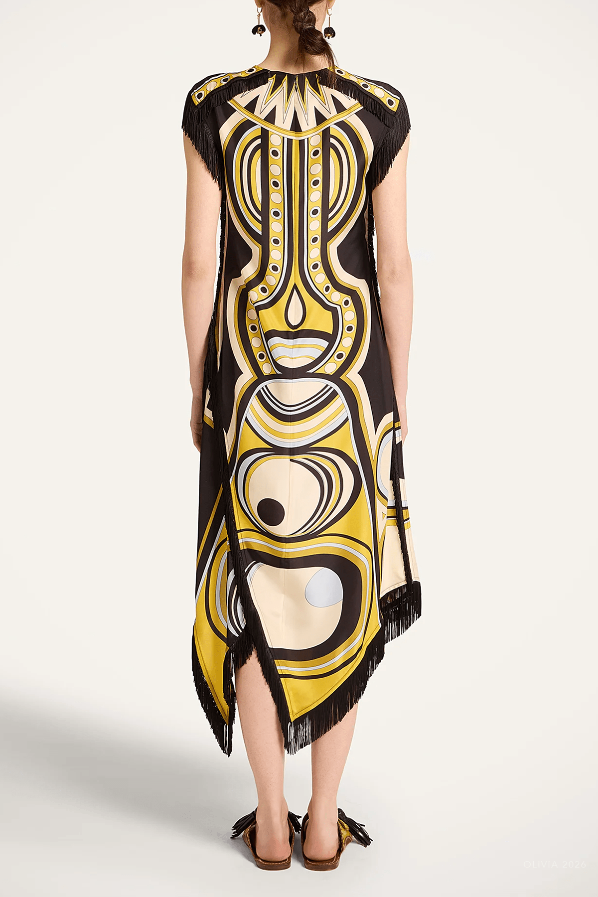 Scarf Dress in Sanctuary Placée Gold - shop - olivia.com