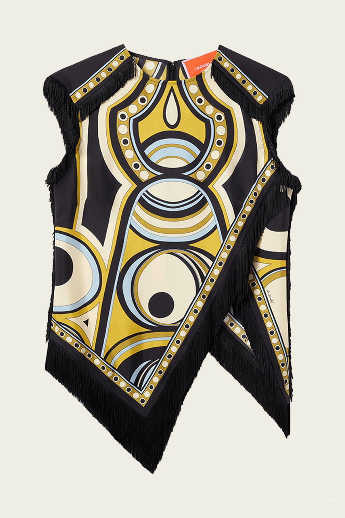 Scarf Top in Sanctuary Placée Gold - shop - olivia.com