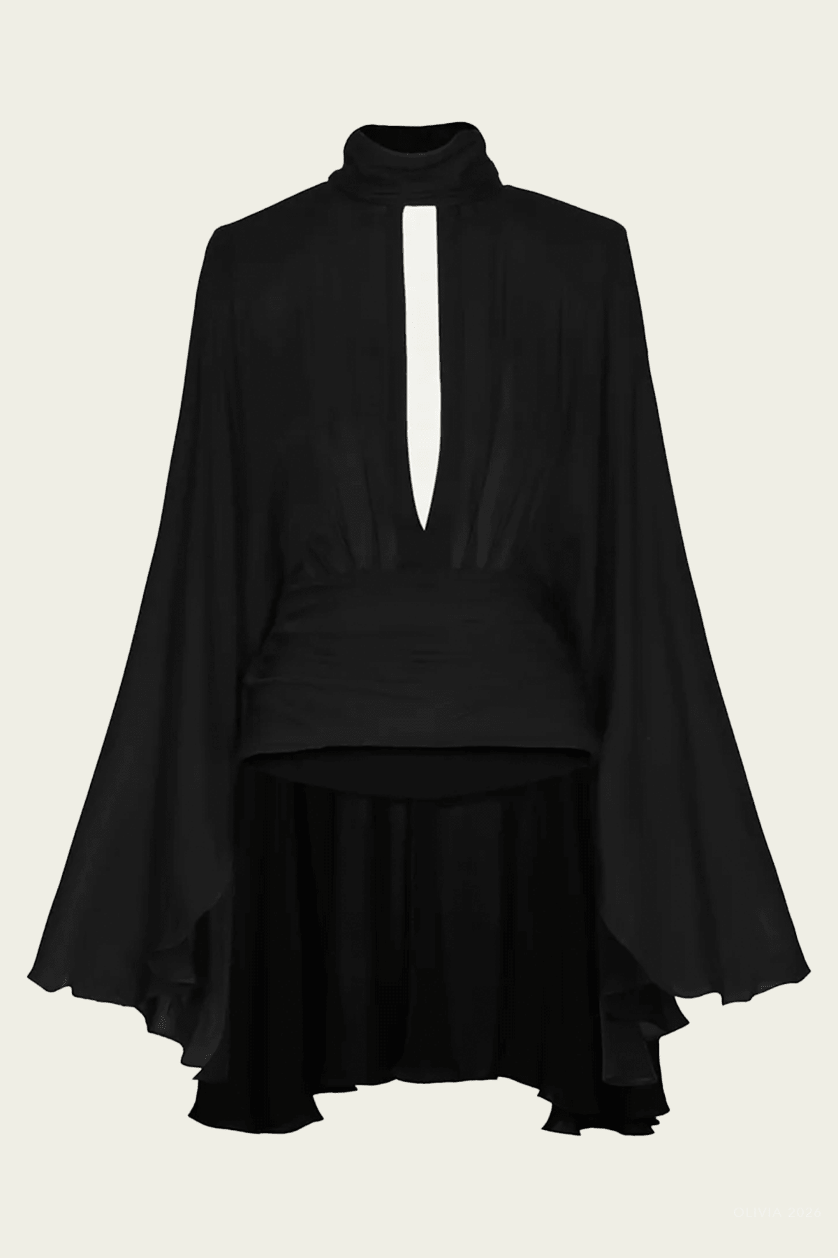 Secretos Del Bazar Top in Black - shop-olivia.com
