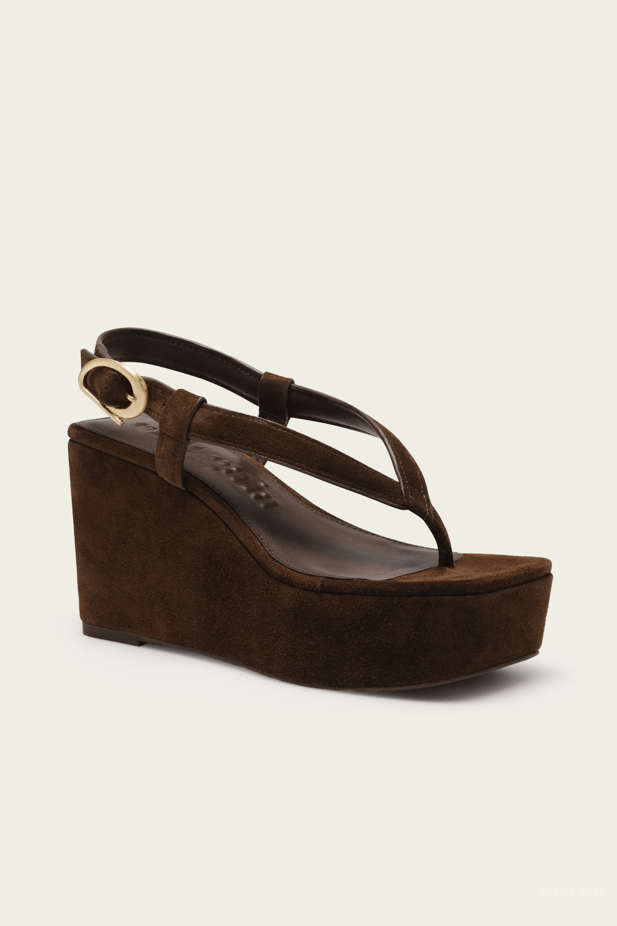Shae Sandal in Luwak - shop-olivia.com