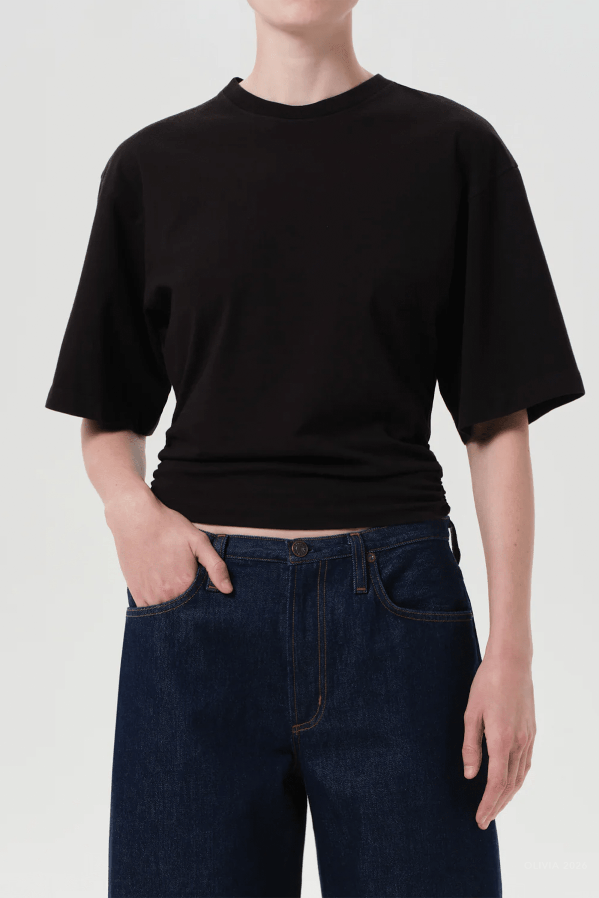 Shari Tee in Black - shop - olivia.com