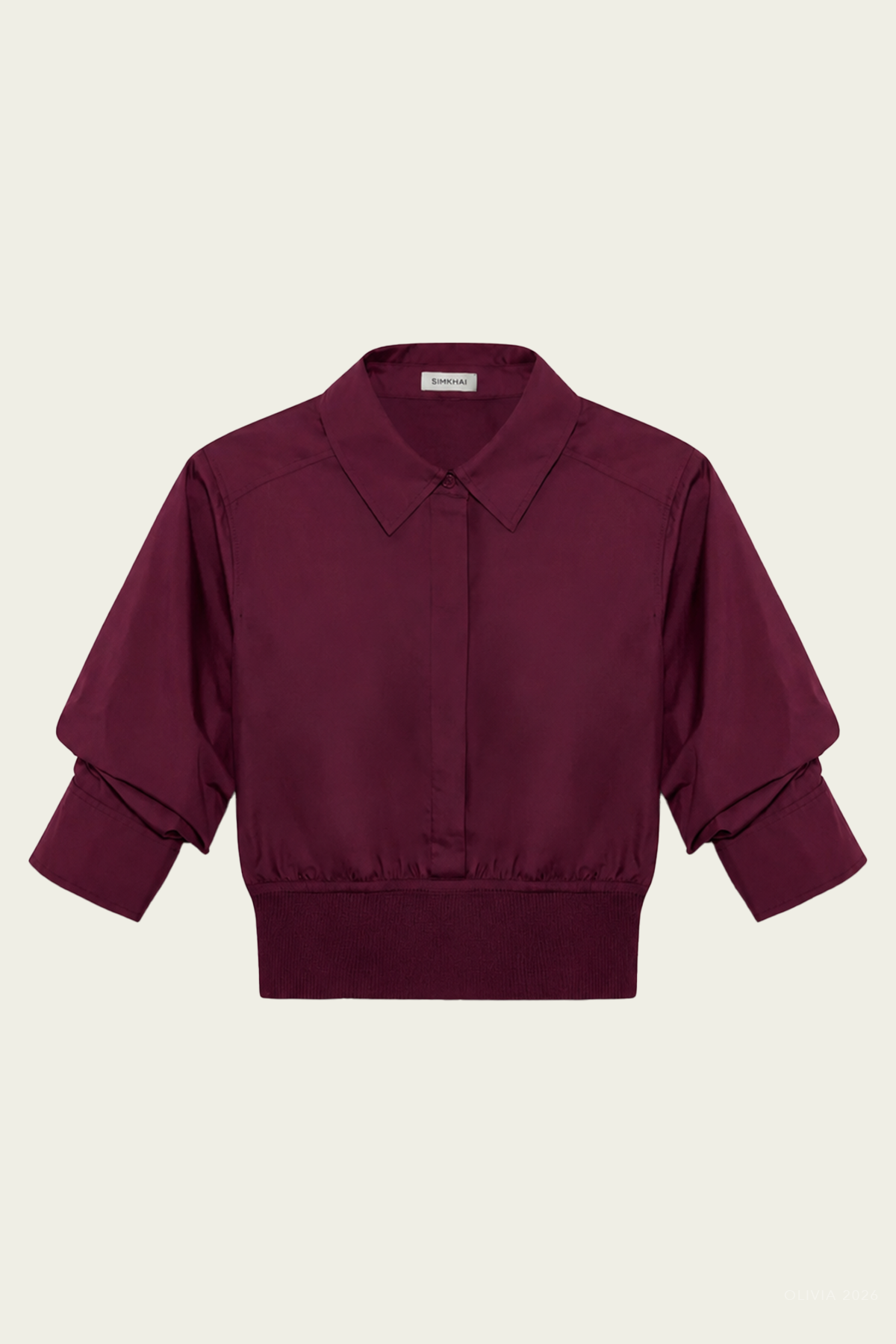 Stiles Cotton Shirt in Fig
