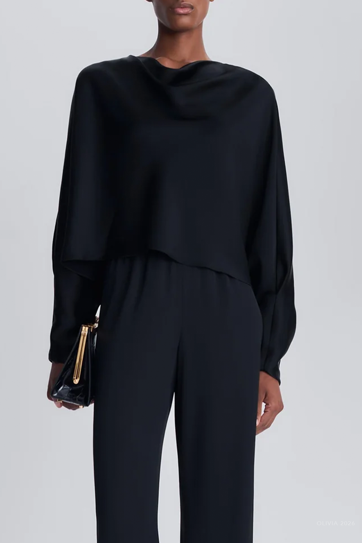 Bearitz Satin Top in Black