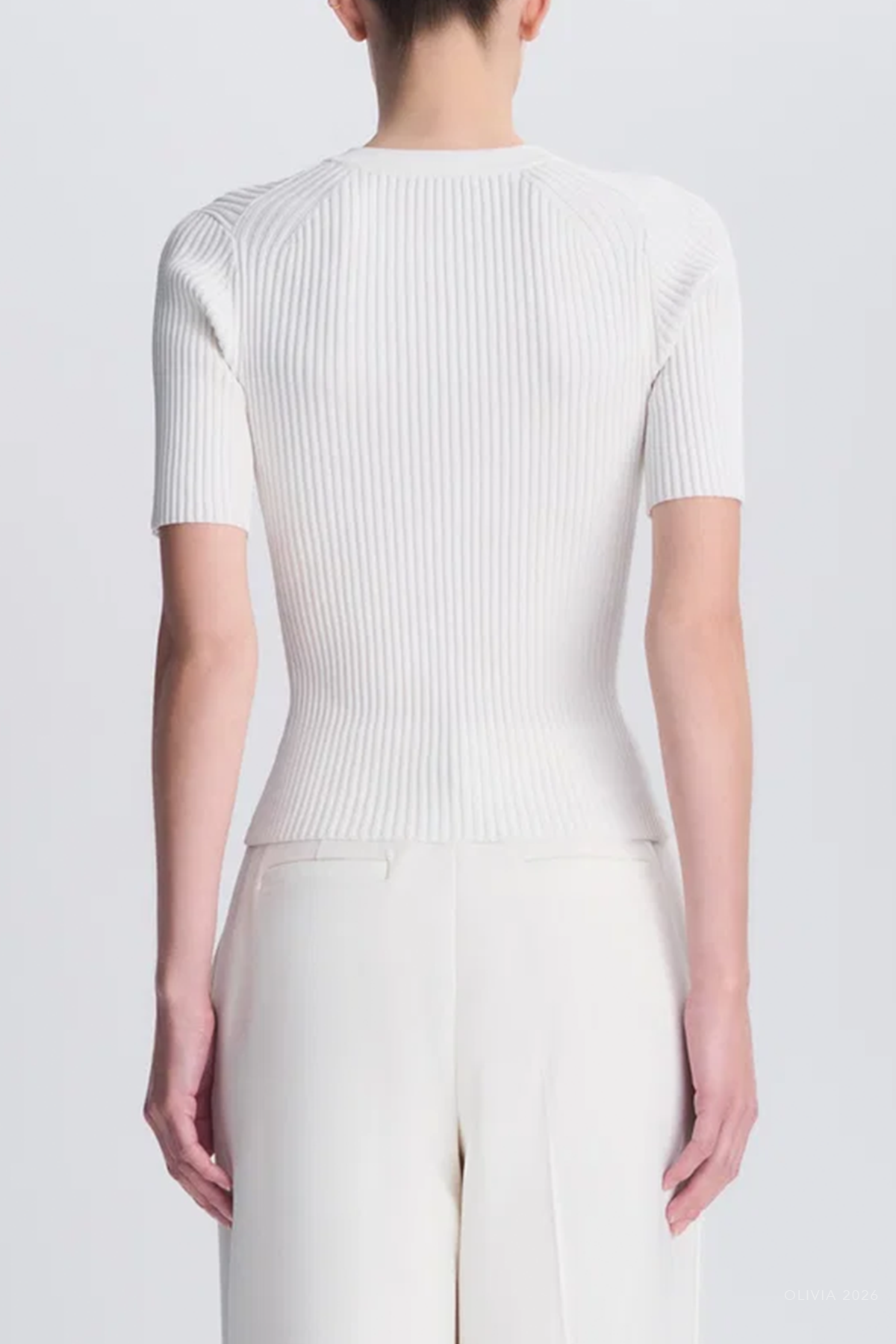Miley Knit Top in Ivory