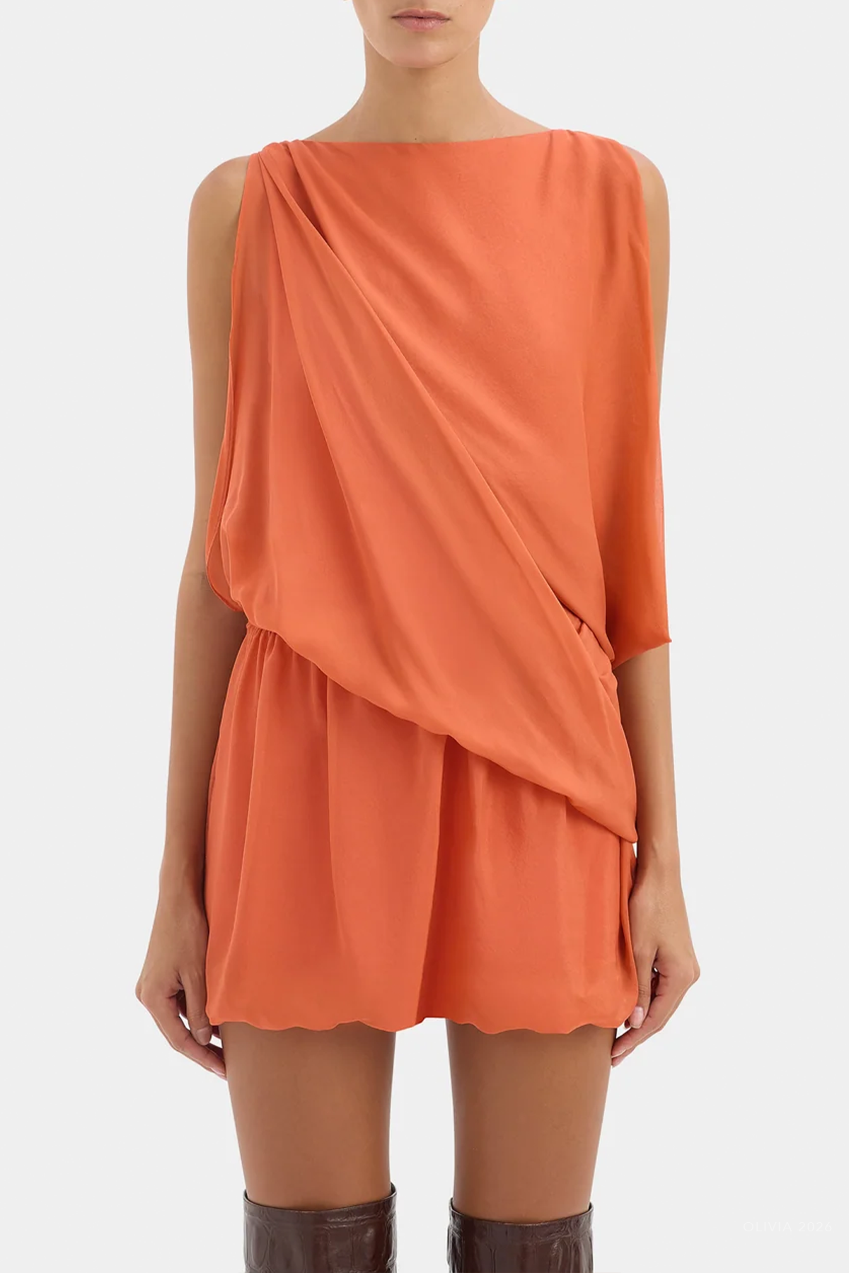 Arisa Mini Dress in Watermelon