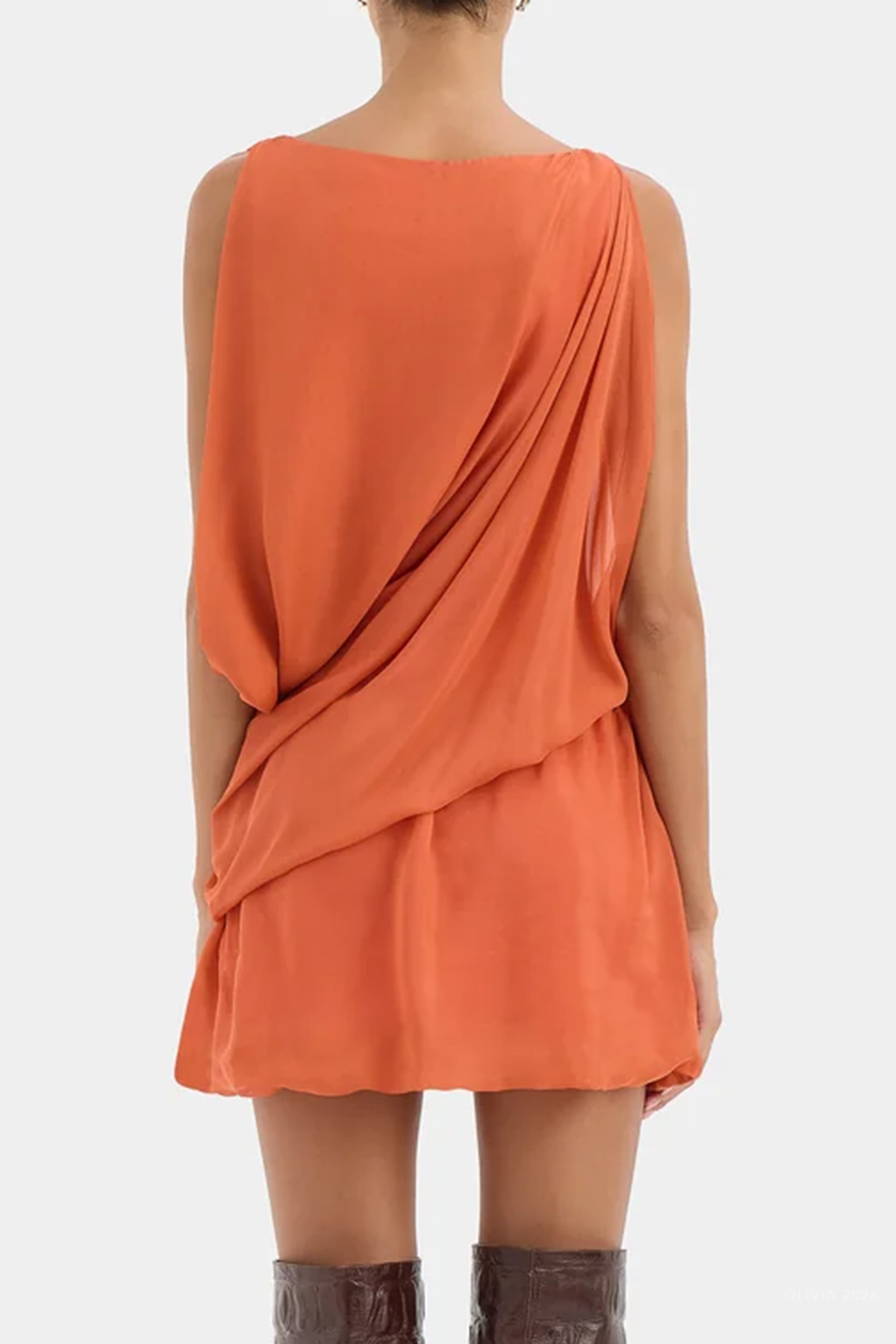 Arisa Mini Dress in Watermelon