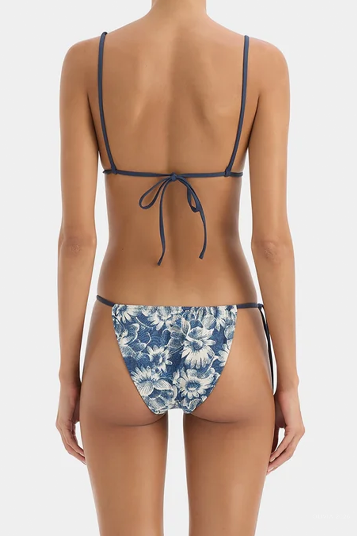 Lilia String Brief in Daisy Meadow