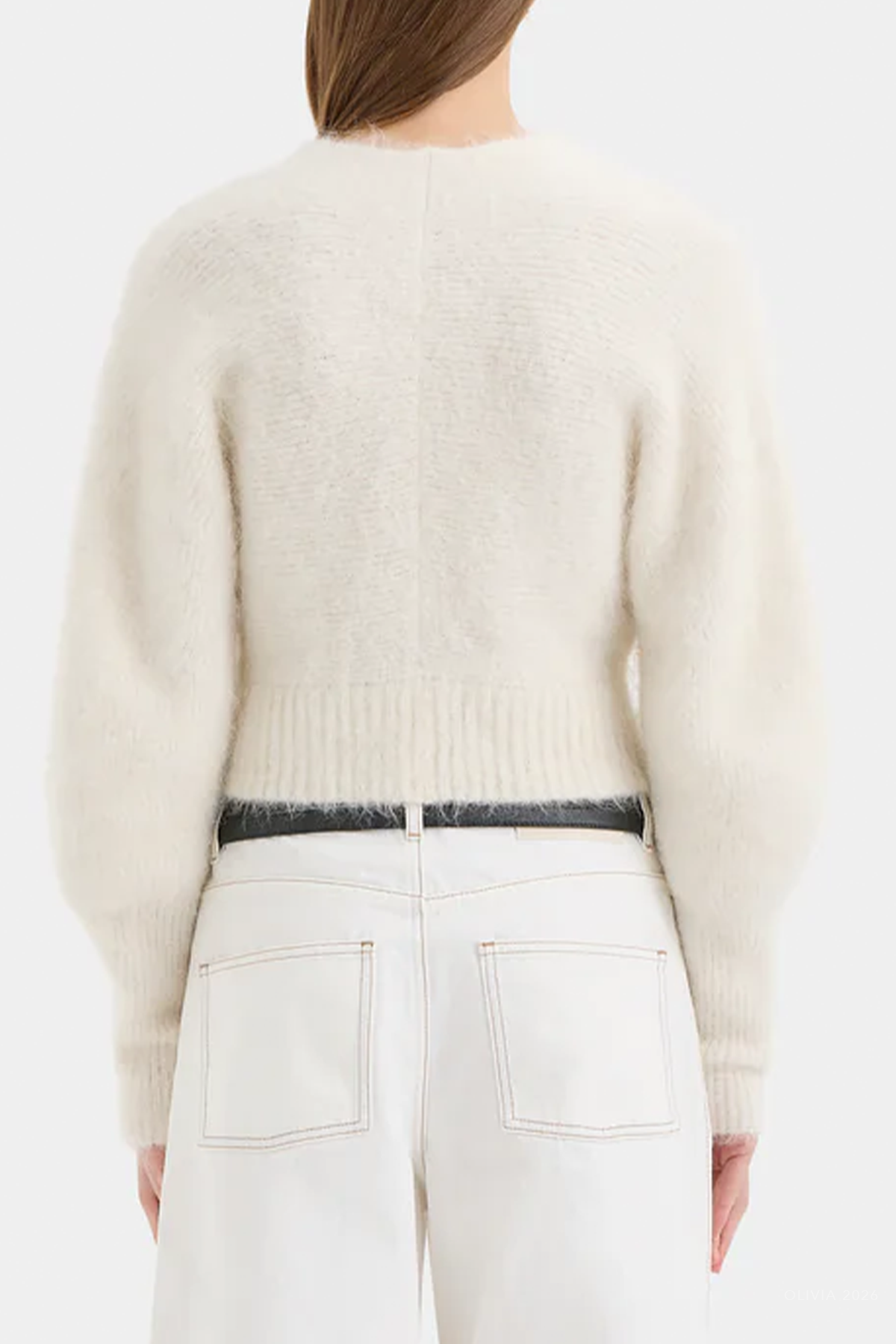 Lise Cardigan in Ivory