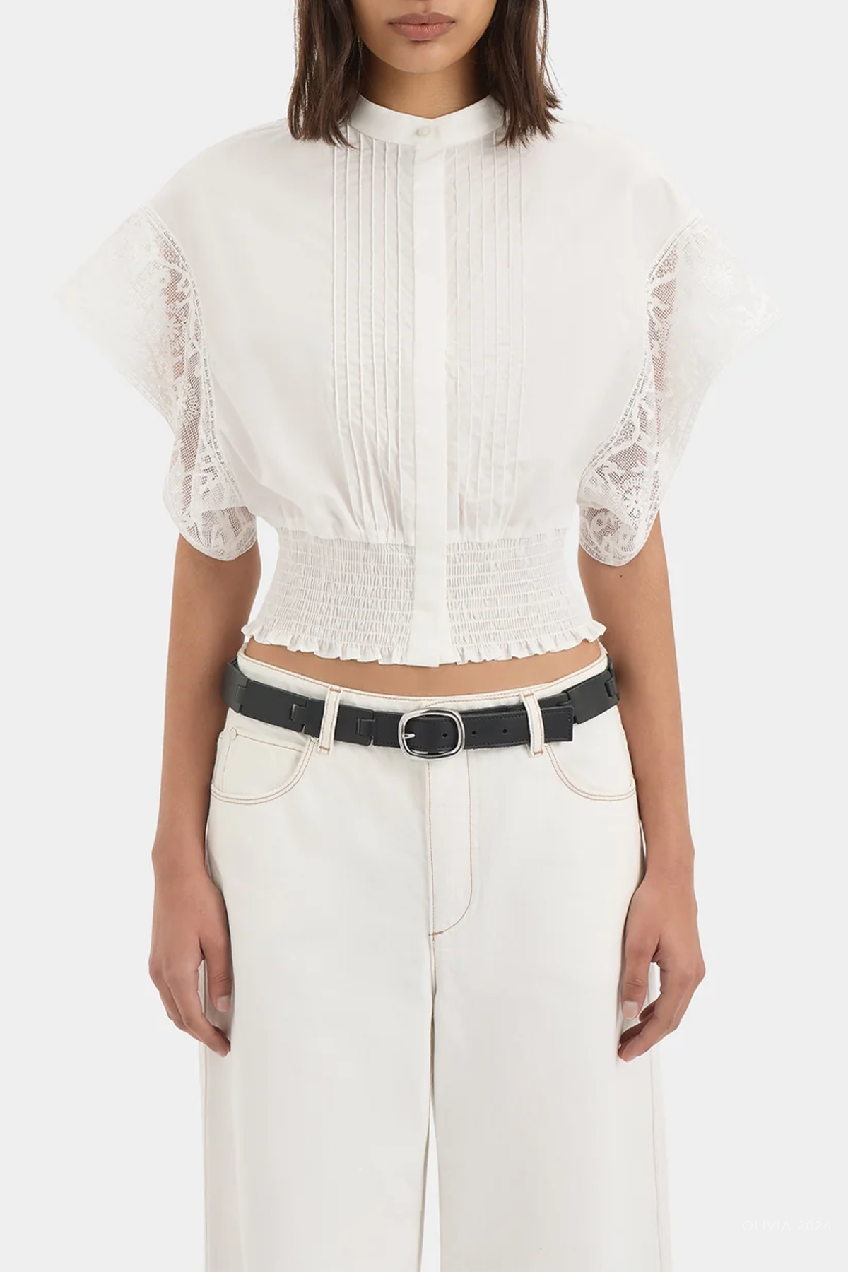 Sola Top in Ivory