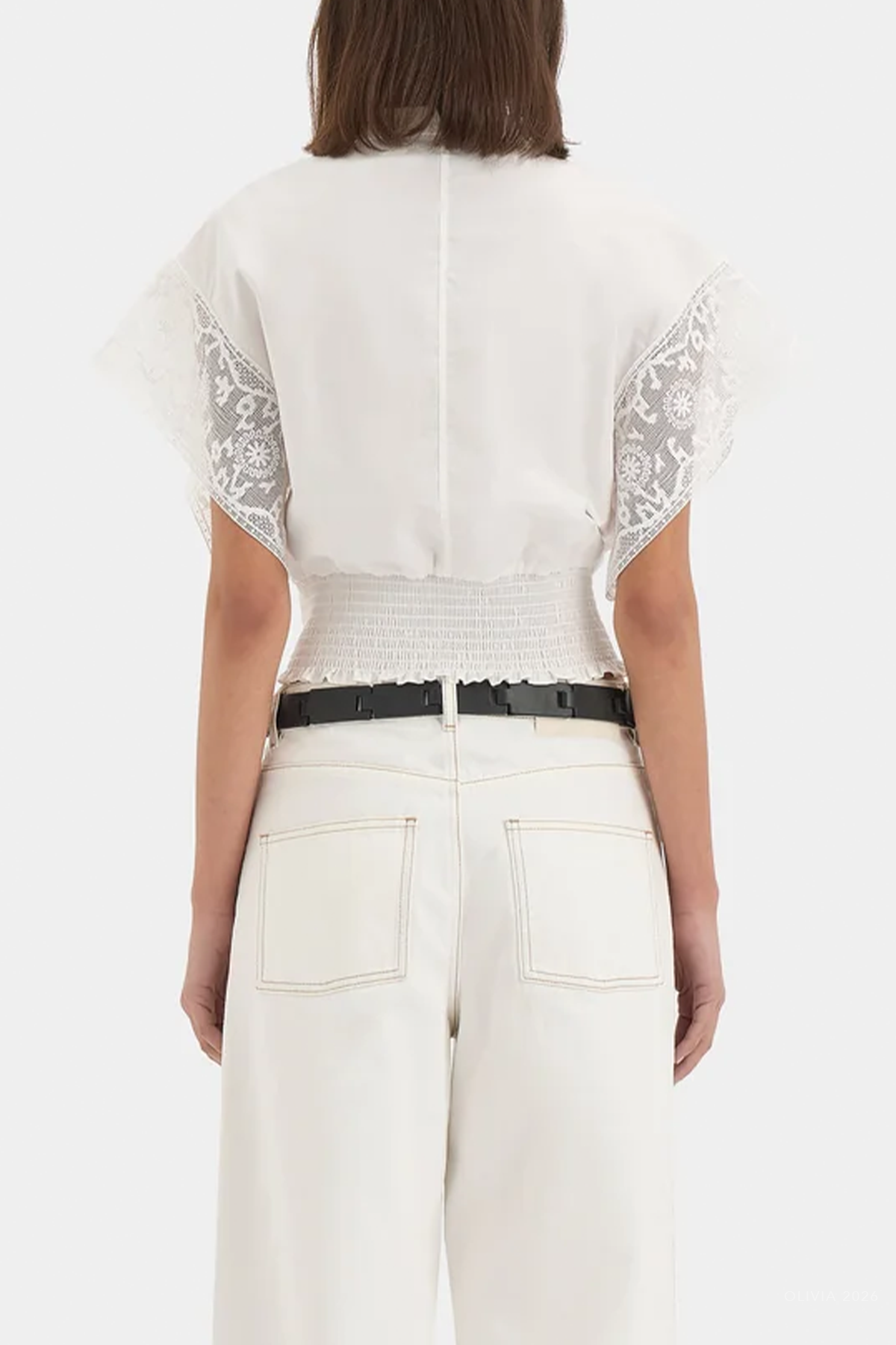 Sola Top in Ivory