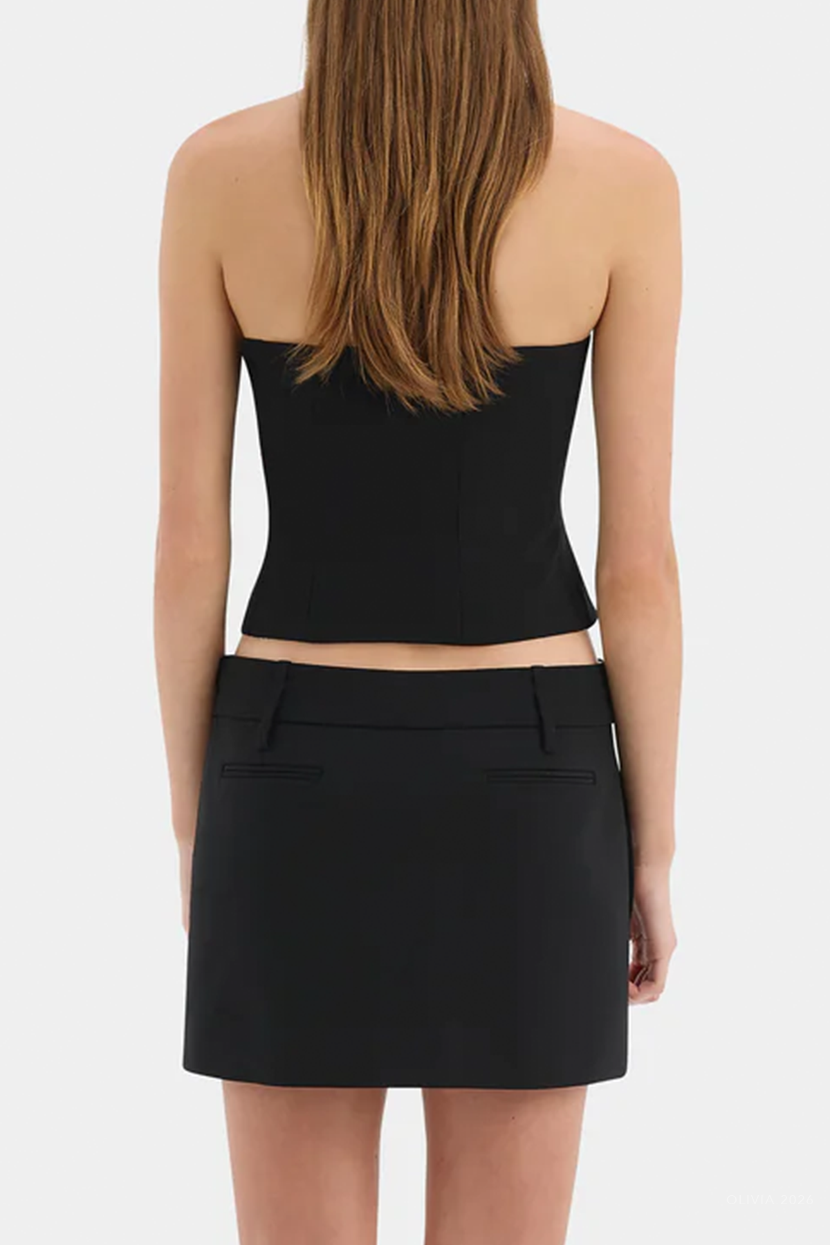 Rivoli Pleated Bodice in Black