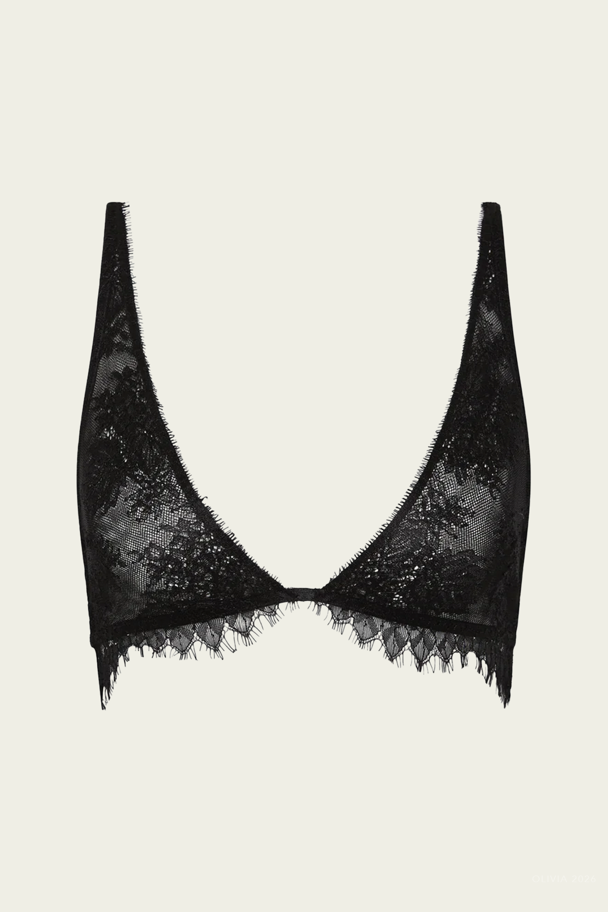 Ingrid Lace Bralette in Black