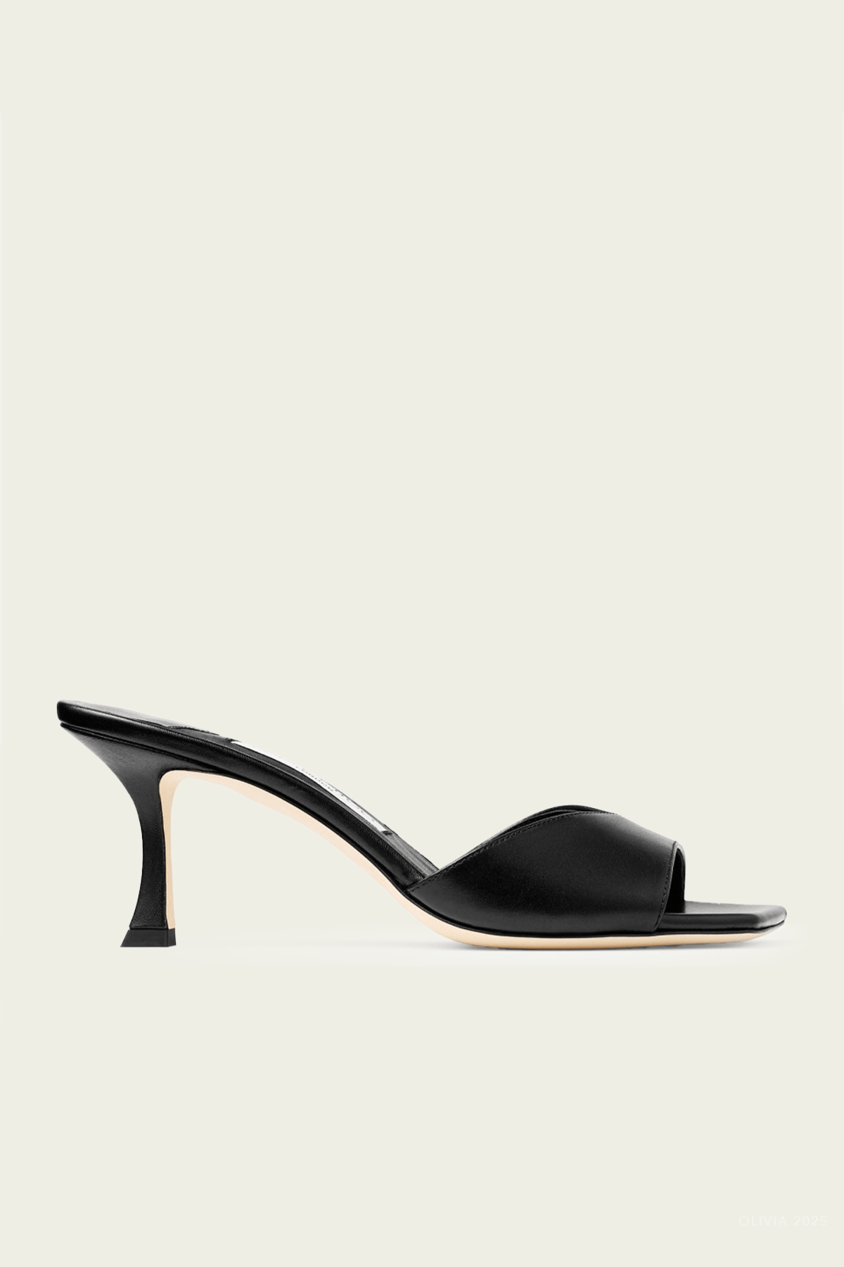 Skye 70 Leather Sandals in Black - shop - olivia.com