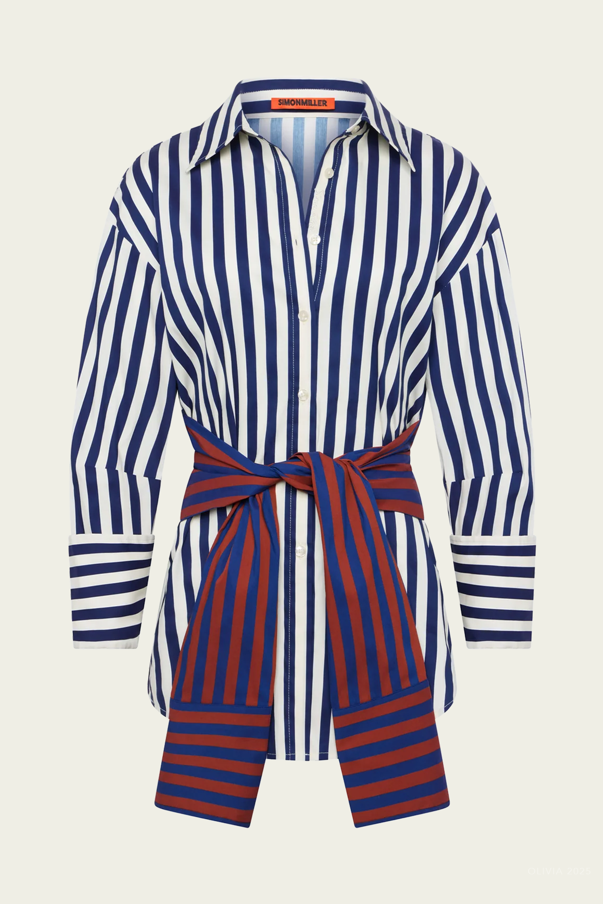 Inna Poplin Top in Multi