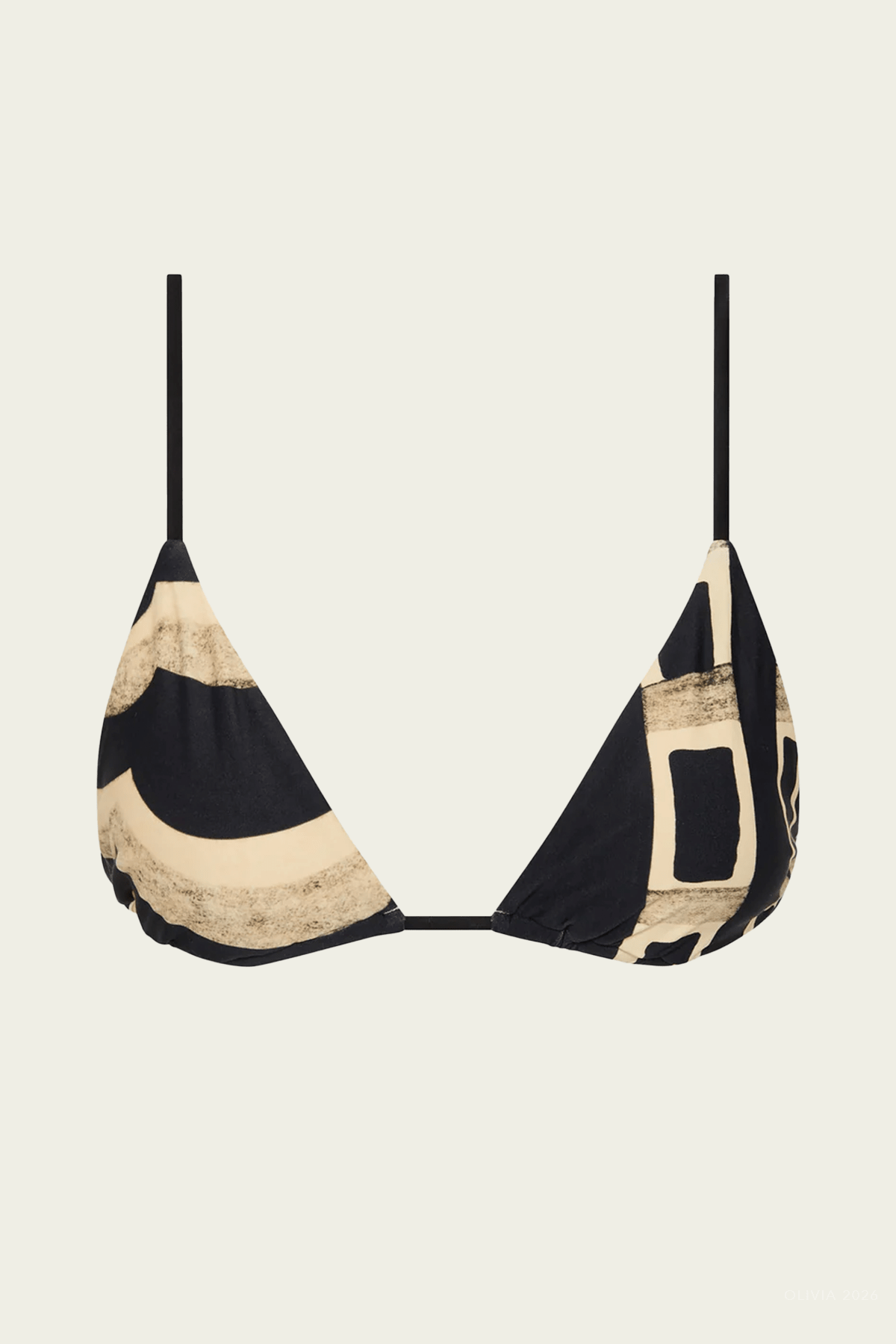 Sona String Triangle Top in Geo Scape - shop-olivia.com