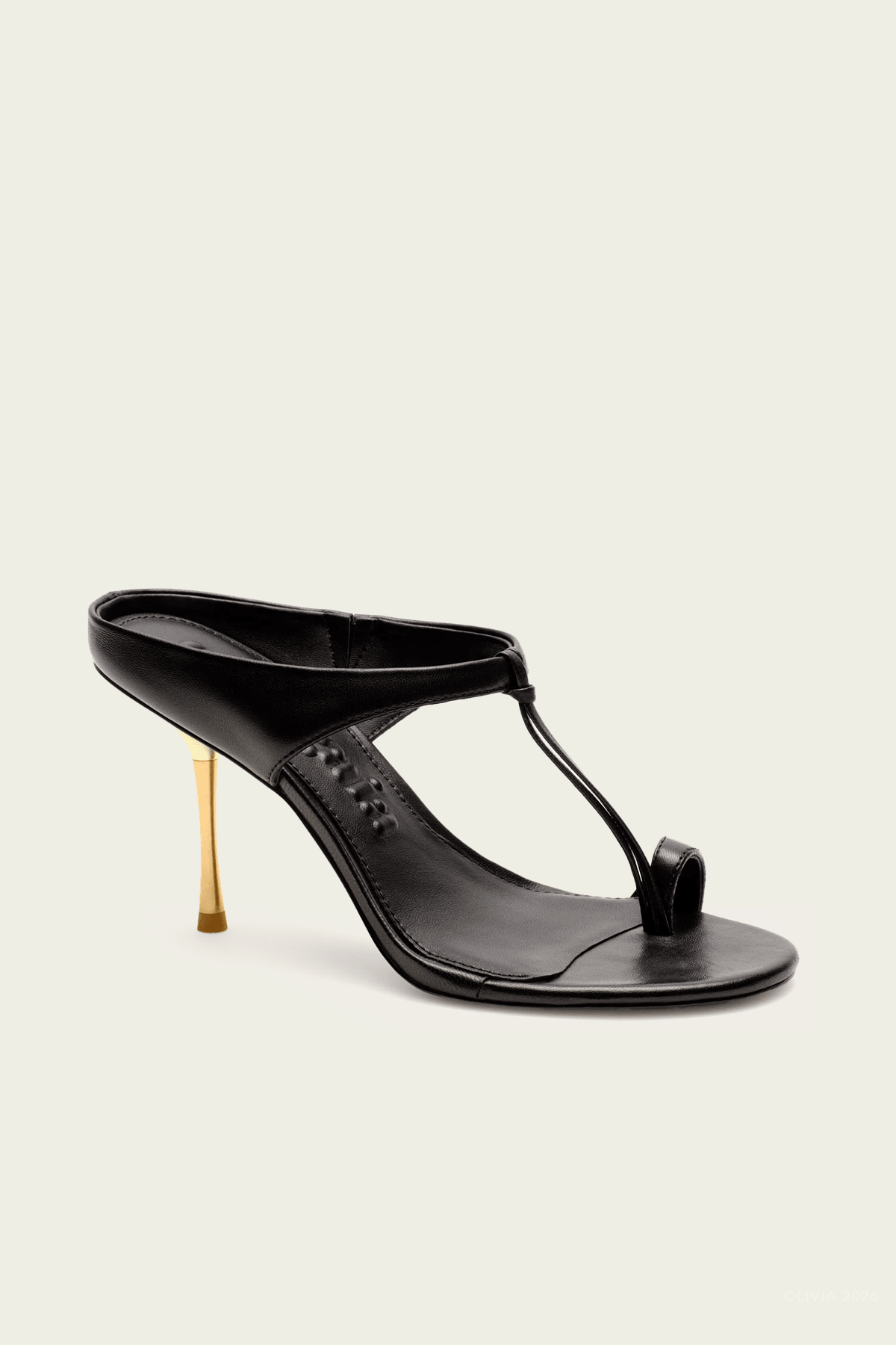 Sophie Sandal in Black - shop-olivia.com