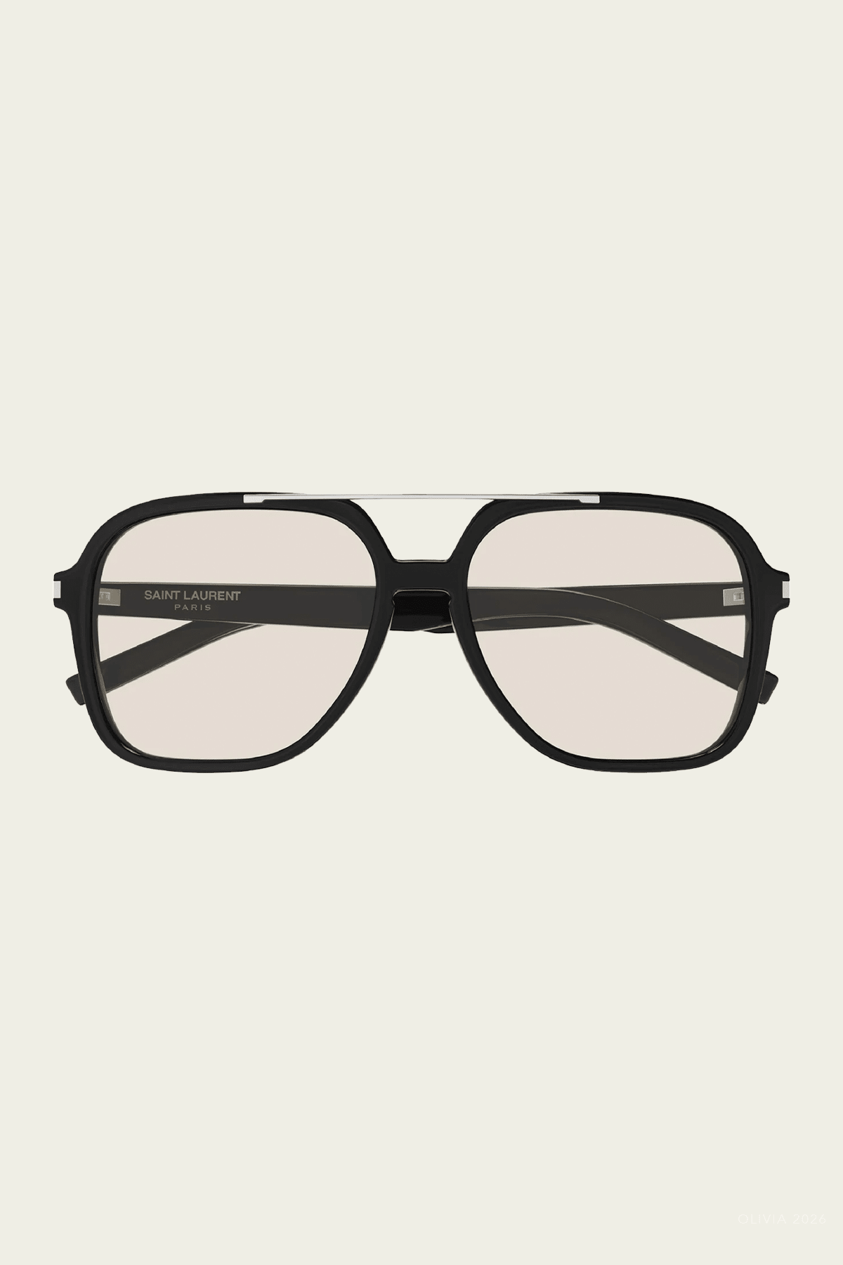 Square Aviator Sunglasses in Black - shop-olivia.com