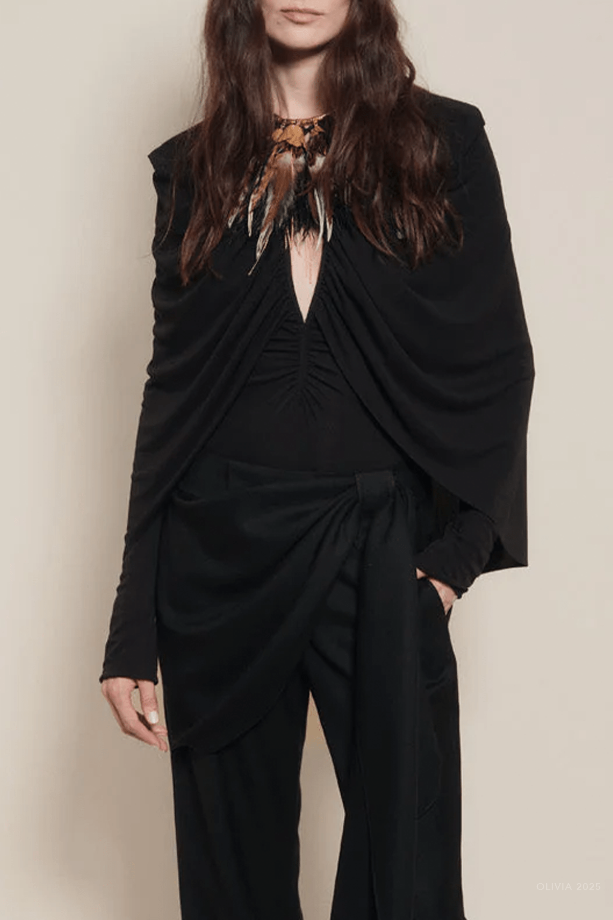 Starlight Bodysuit in Black - shop - olivia.com