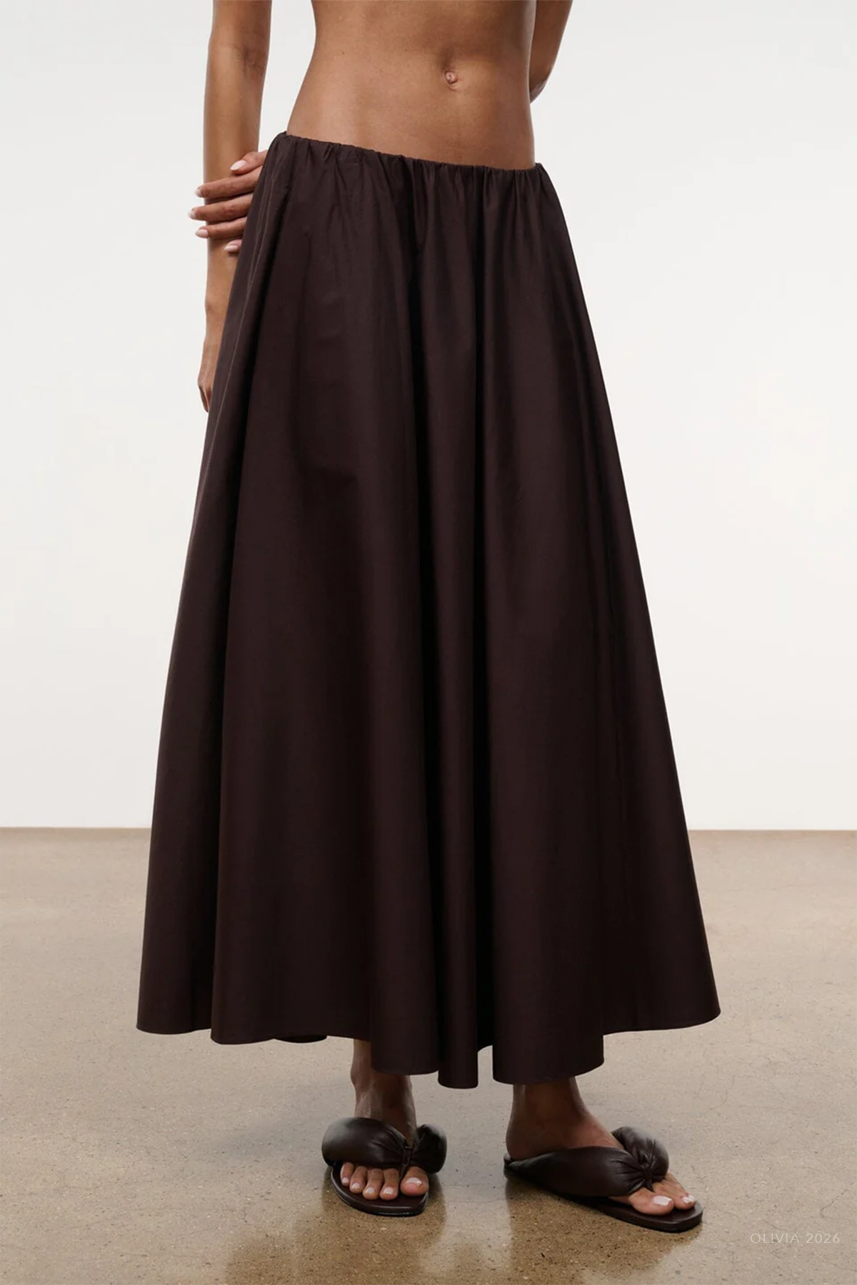 Milano Skirt in Earth
