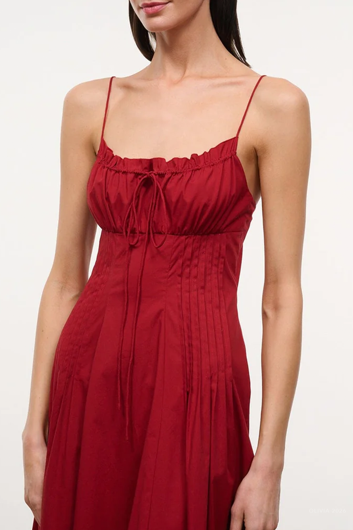 Margi Dress in Rouge