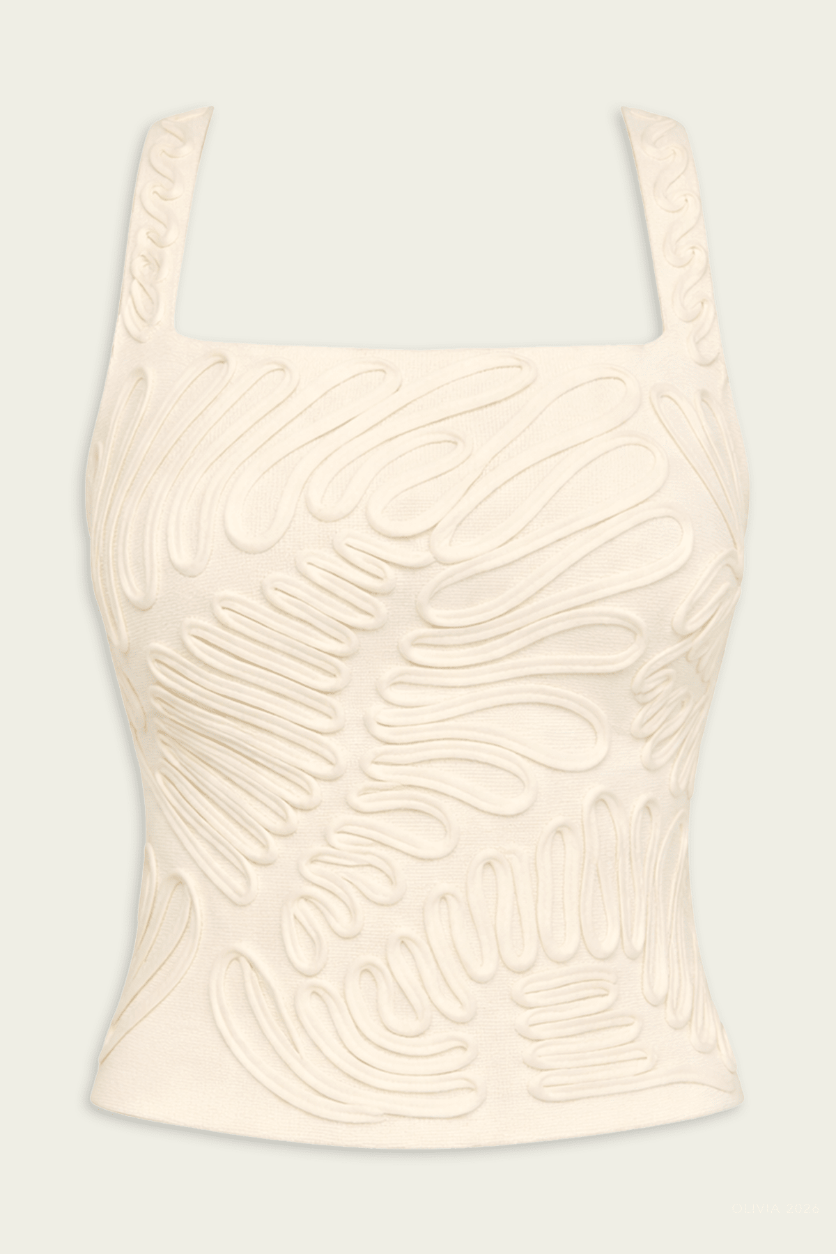 Stella Knit Top in Off - White - shop - olivia.com