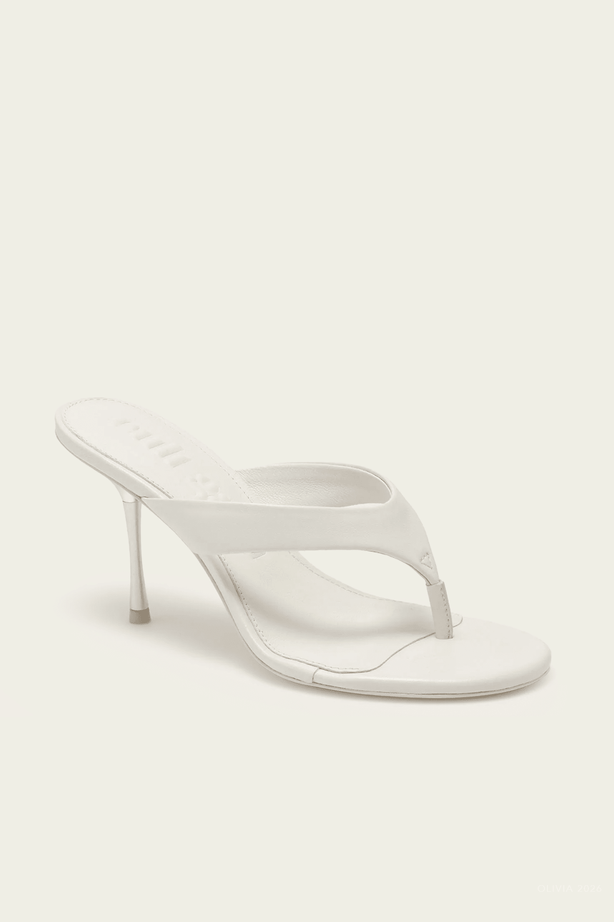 Stella Sandal in Antique White - shop - olivia.com