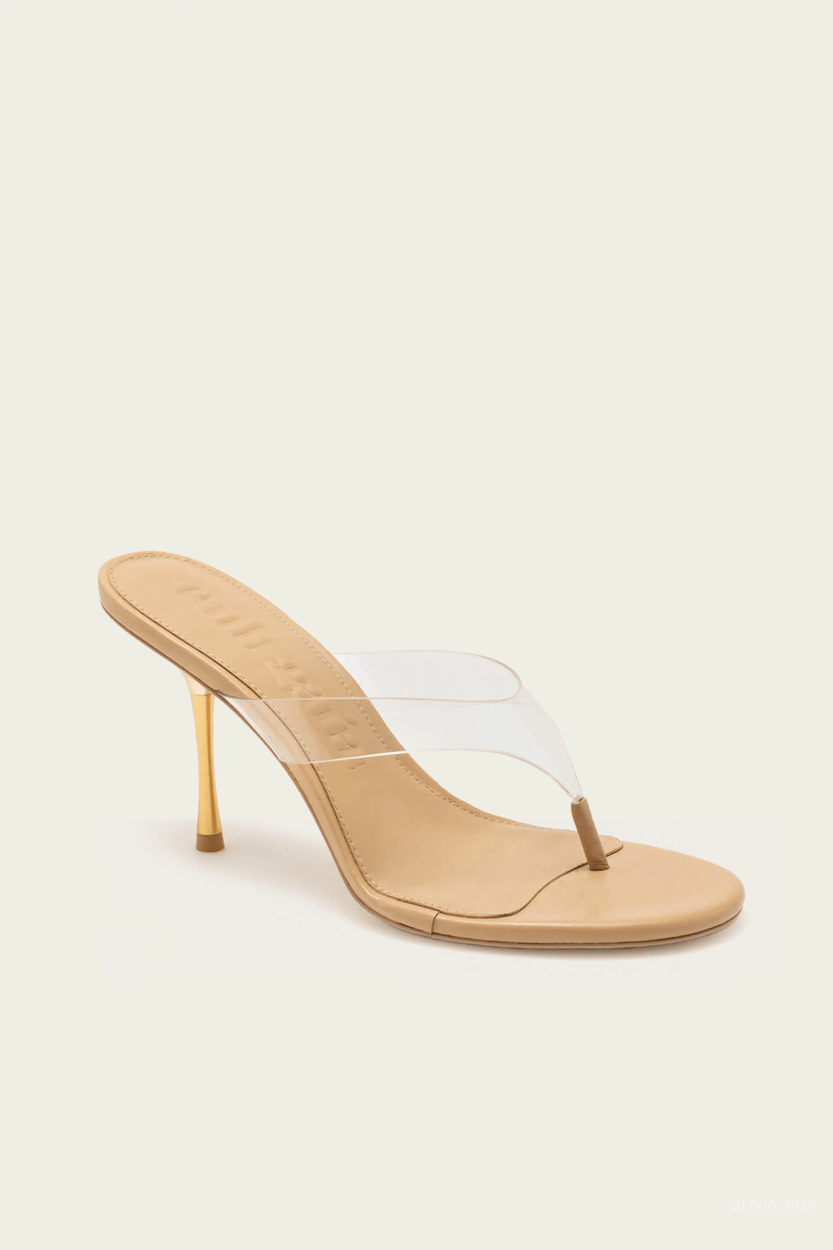 Stella Sandal in Clear - shop - olivia.com