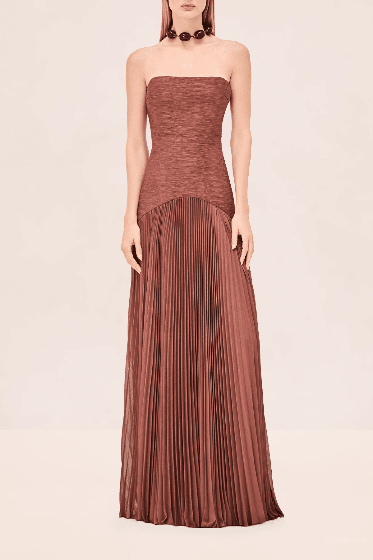 Sunniva Dress in Brown - shop - olivia.com