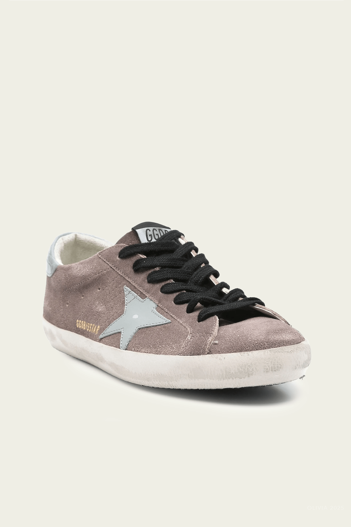 Super - Star Cinder Suede Leather Men Sneaker - shop - olivia.com