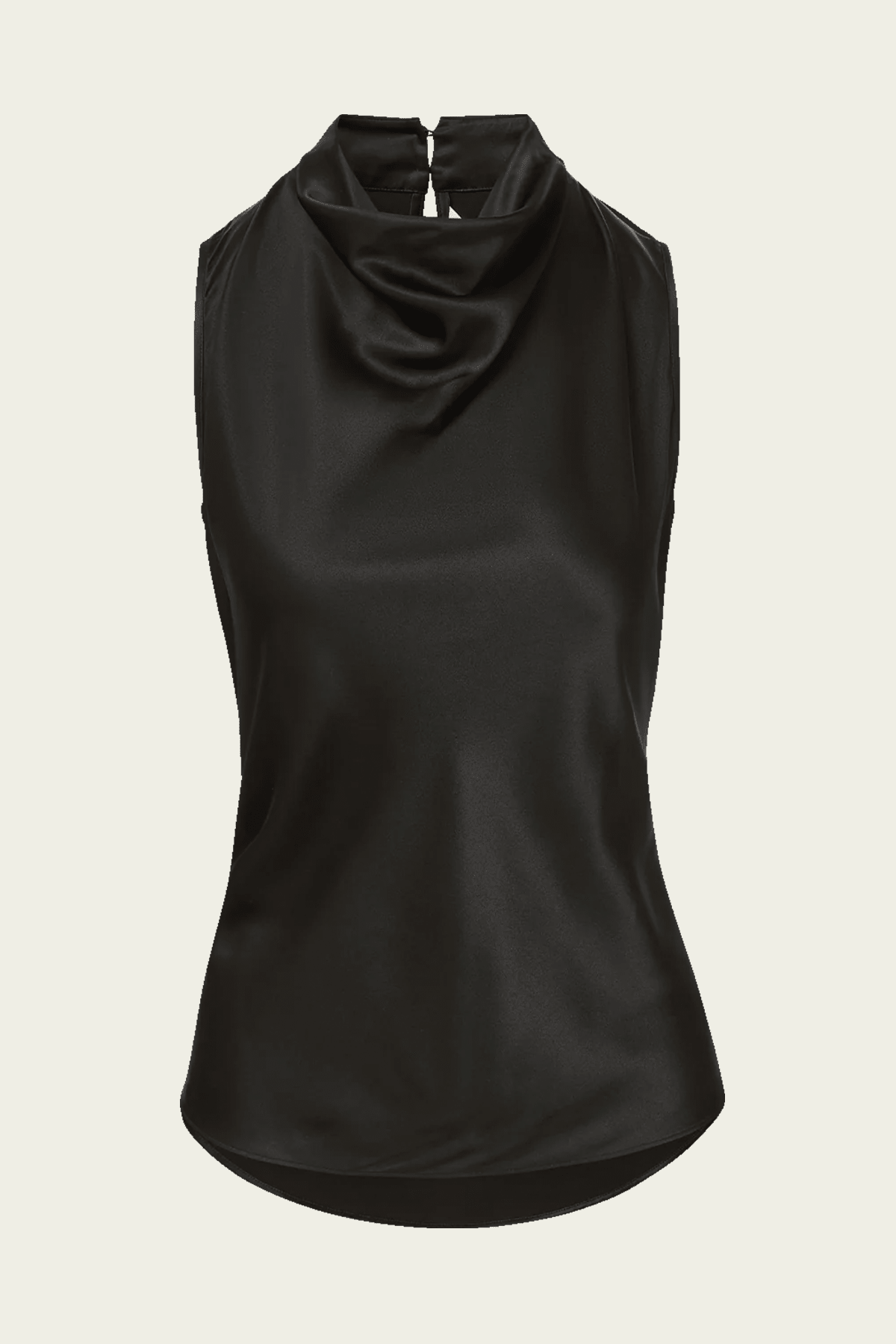 Tam Sleeveless Blouse in Black - shop-olivia.com