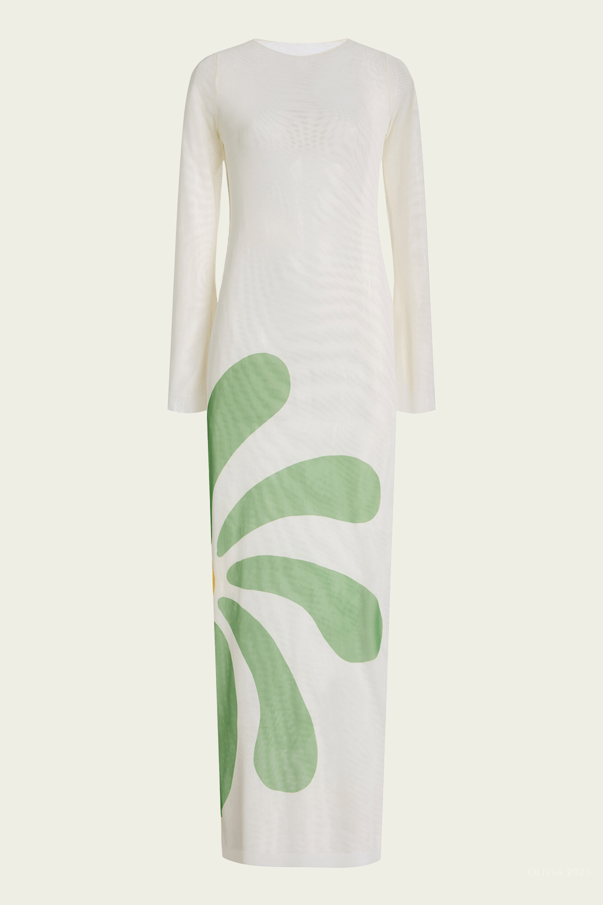 Tania Dress in Riviera Egret - shop - olivia.com