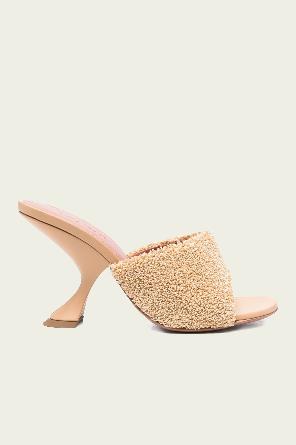 Taylor Raffia Slipper 90 in Beige - shop - olivia.com