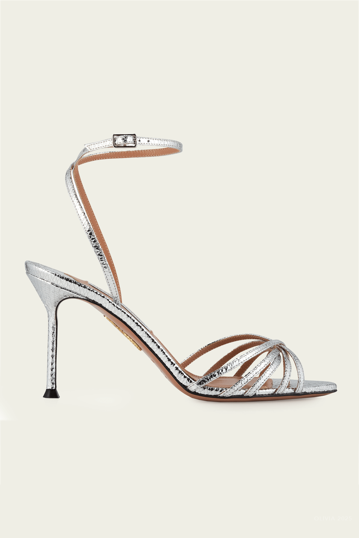 Tell Me Sandal 85 in Silver - shop - olivia.com