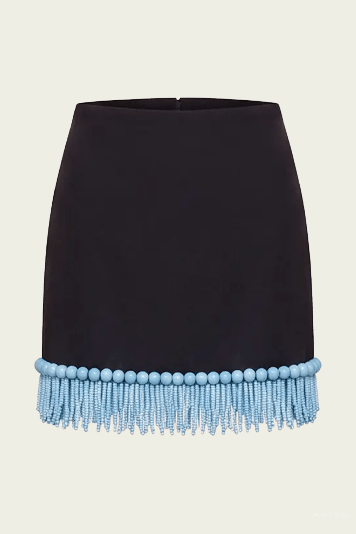 Tenora Mini Skirt in Black - shop-olivia.com