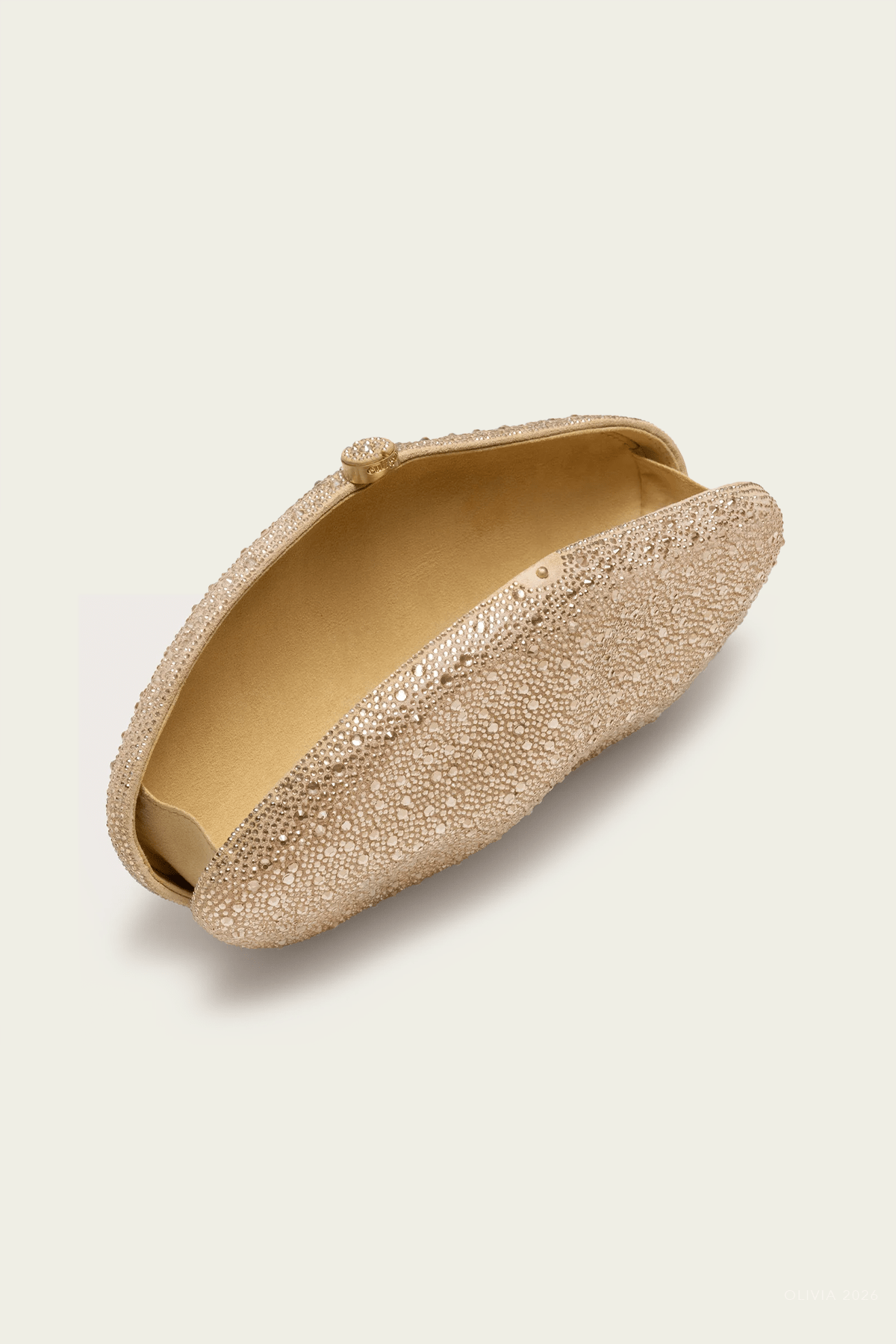 The Caldera Clutch in Sand Dollar - shop-olivia.com