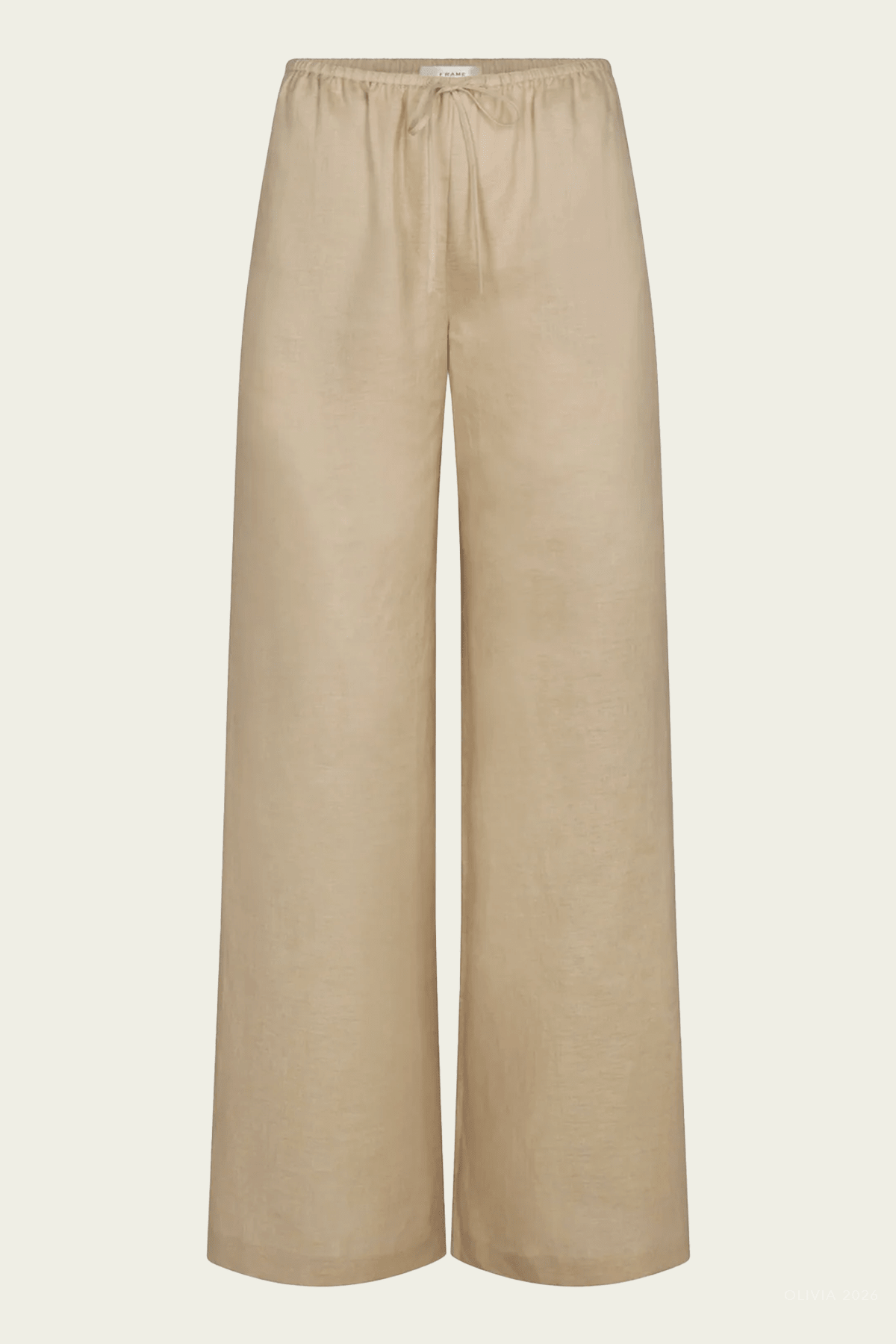 The Linen Lounge Pant in Flax - shop - olivia.com