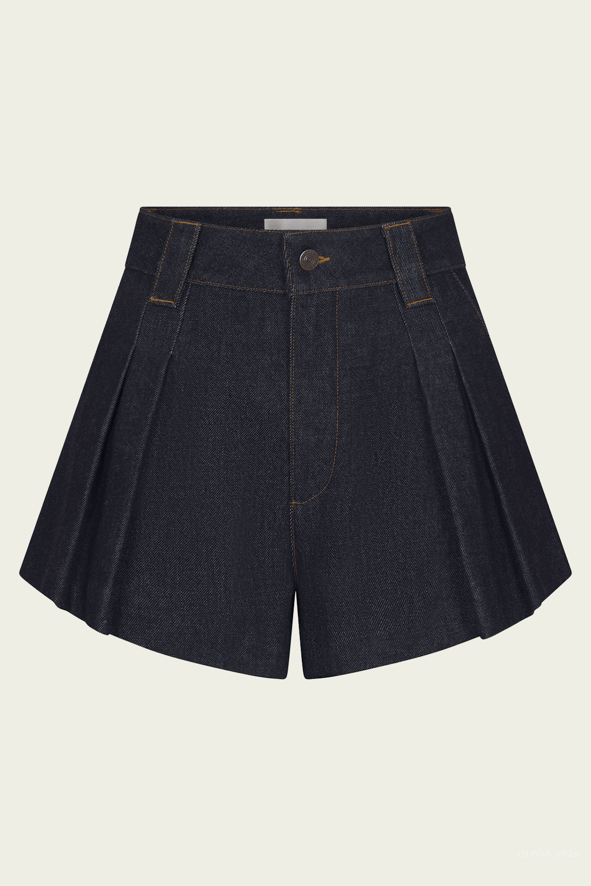 The Structural Short in Rinse - shop - olivia.com