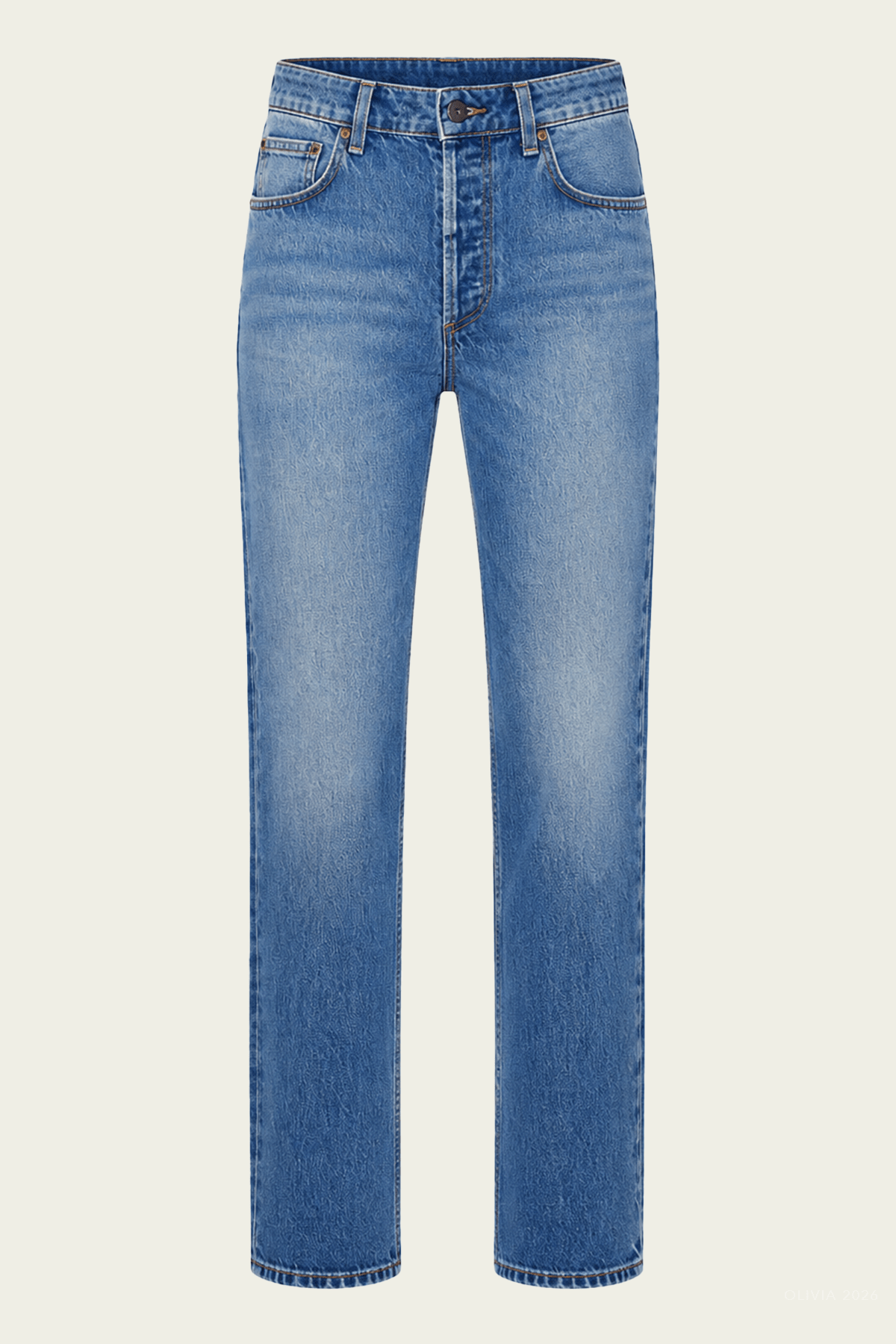 The Taper Jean in Pastis - shop-olivia.com