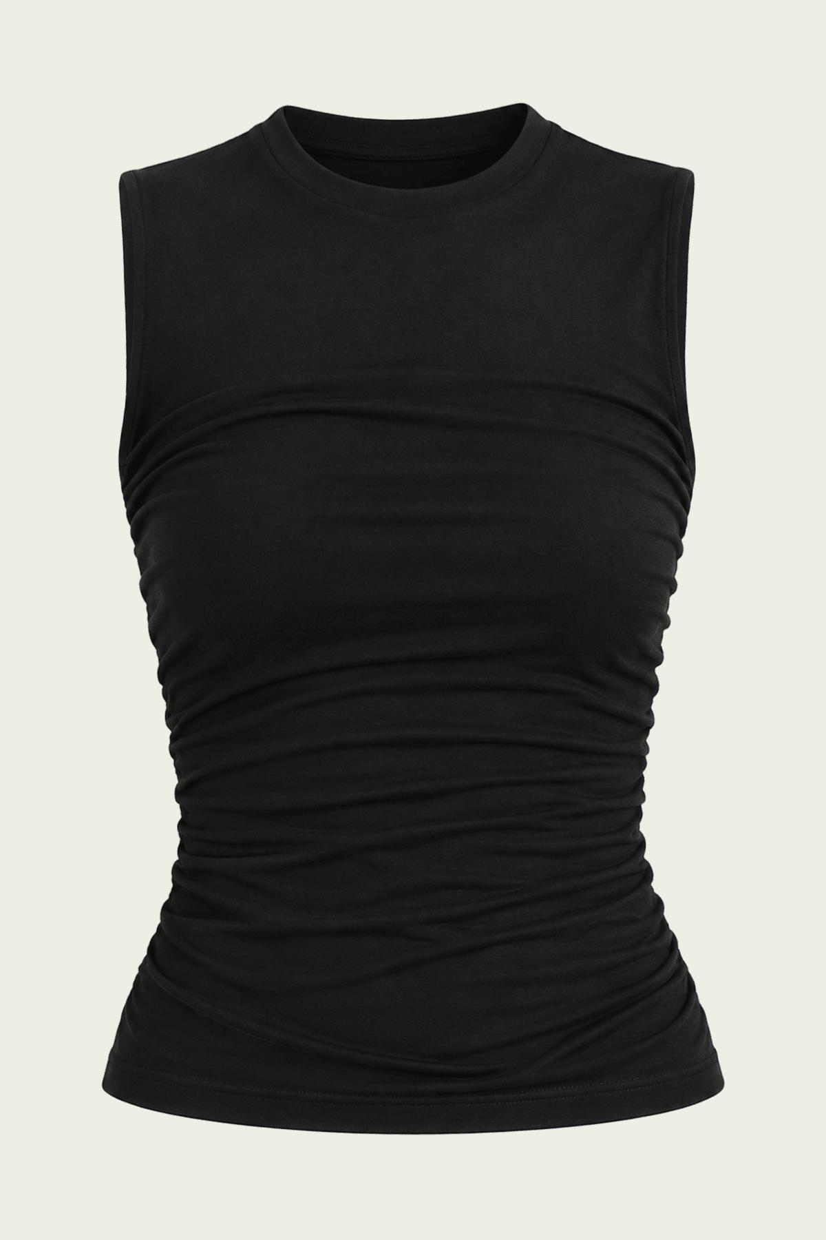 Theodore Tank in Black - shop-olivia.com