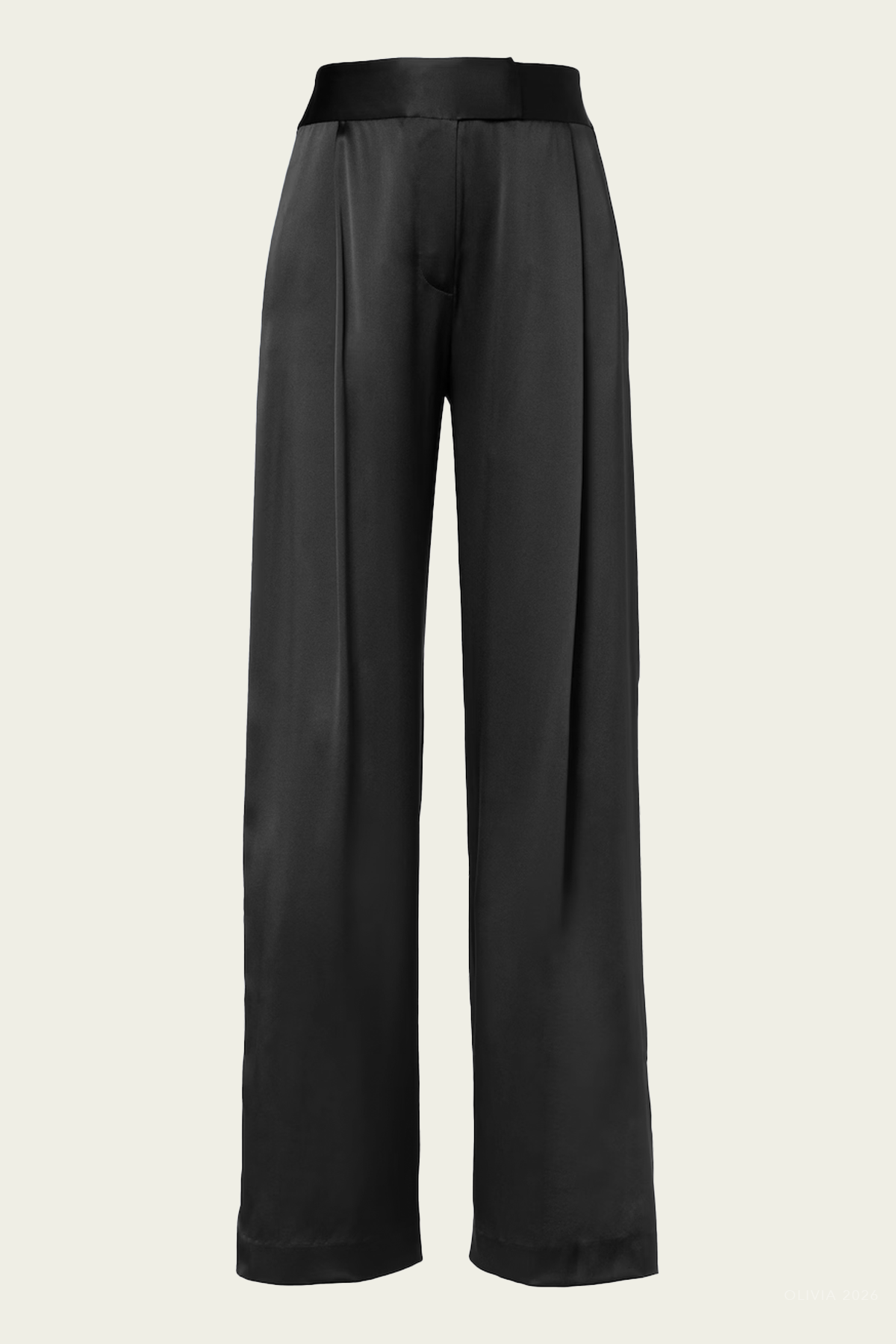 Relaxed Trouser in Black