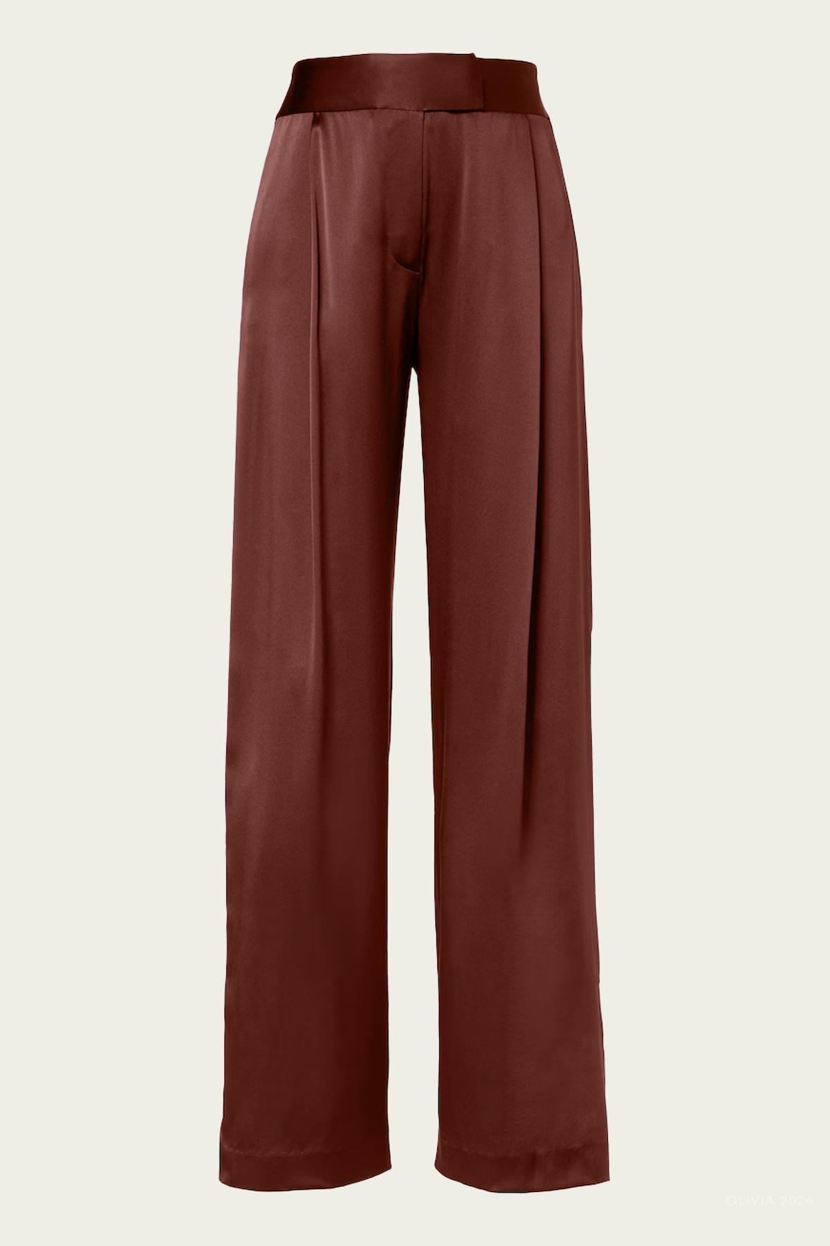 Relaxed Trouser in Henna