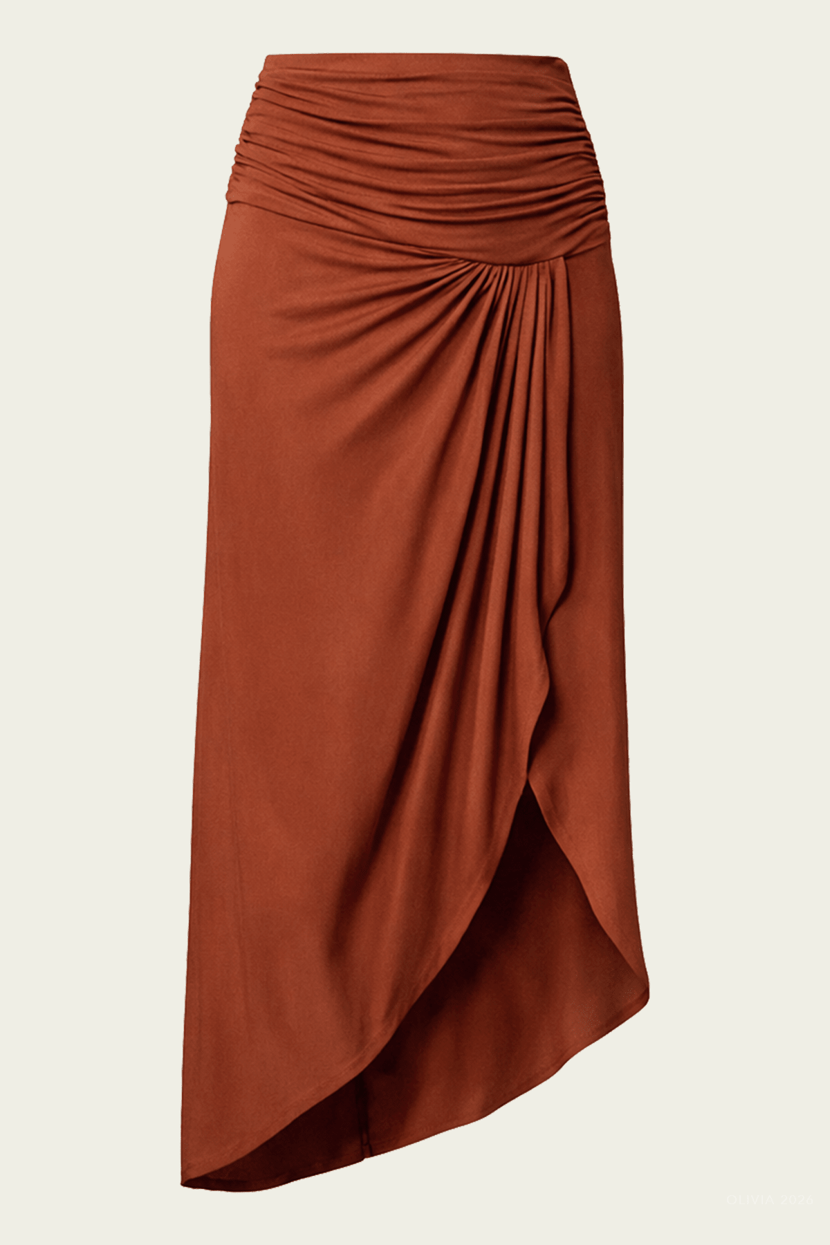 Tibari Skirt in Rust - shop - olivia.com