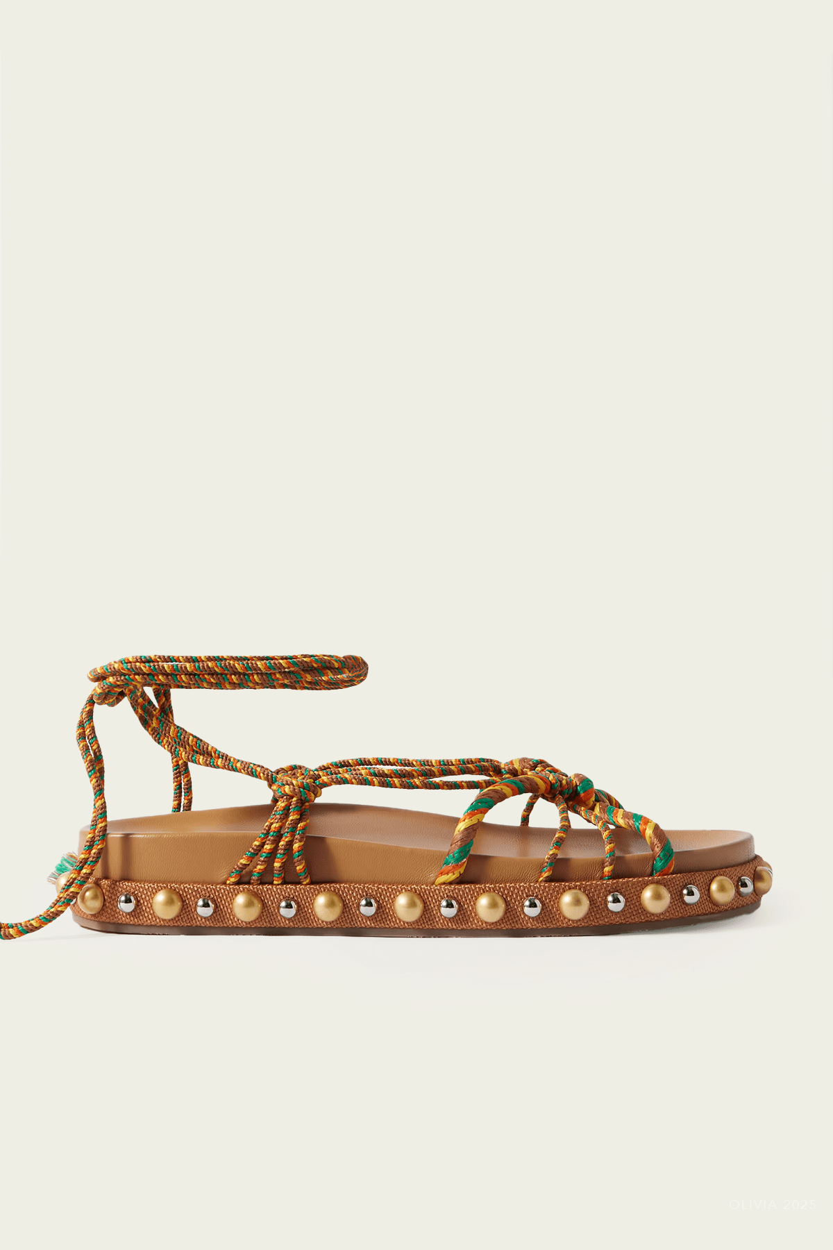 Tropical Rope Footbed Flat in Costa Tabasco - shop - olivia.com