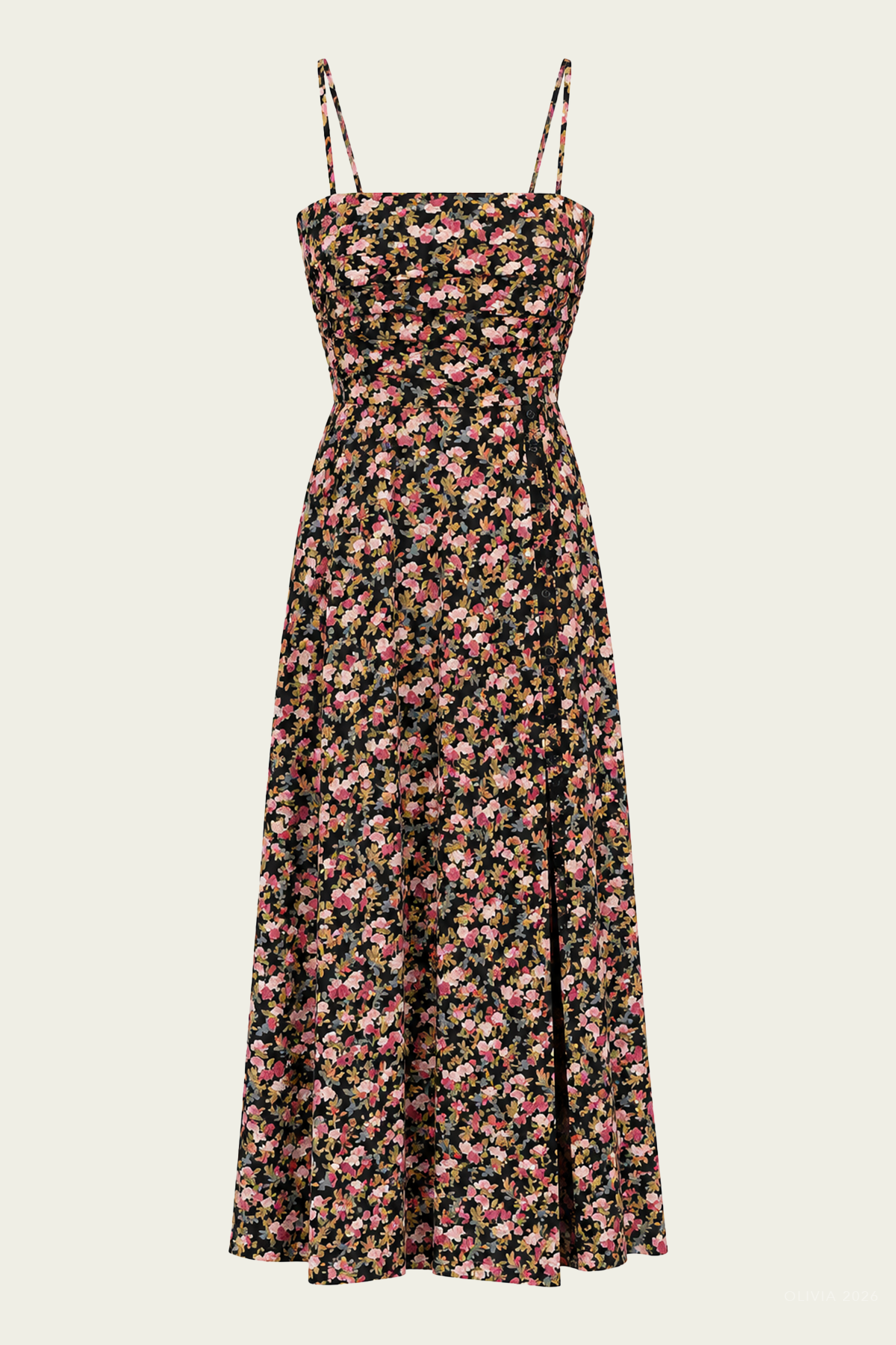 Anise Tank Dress in Tuberose