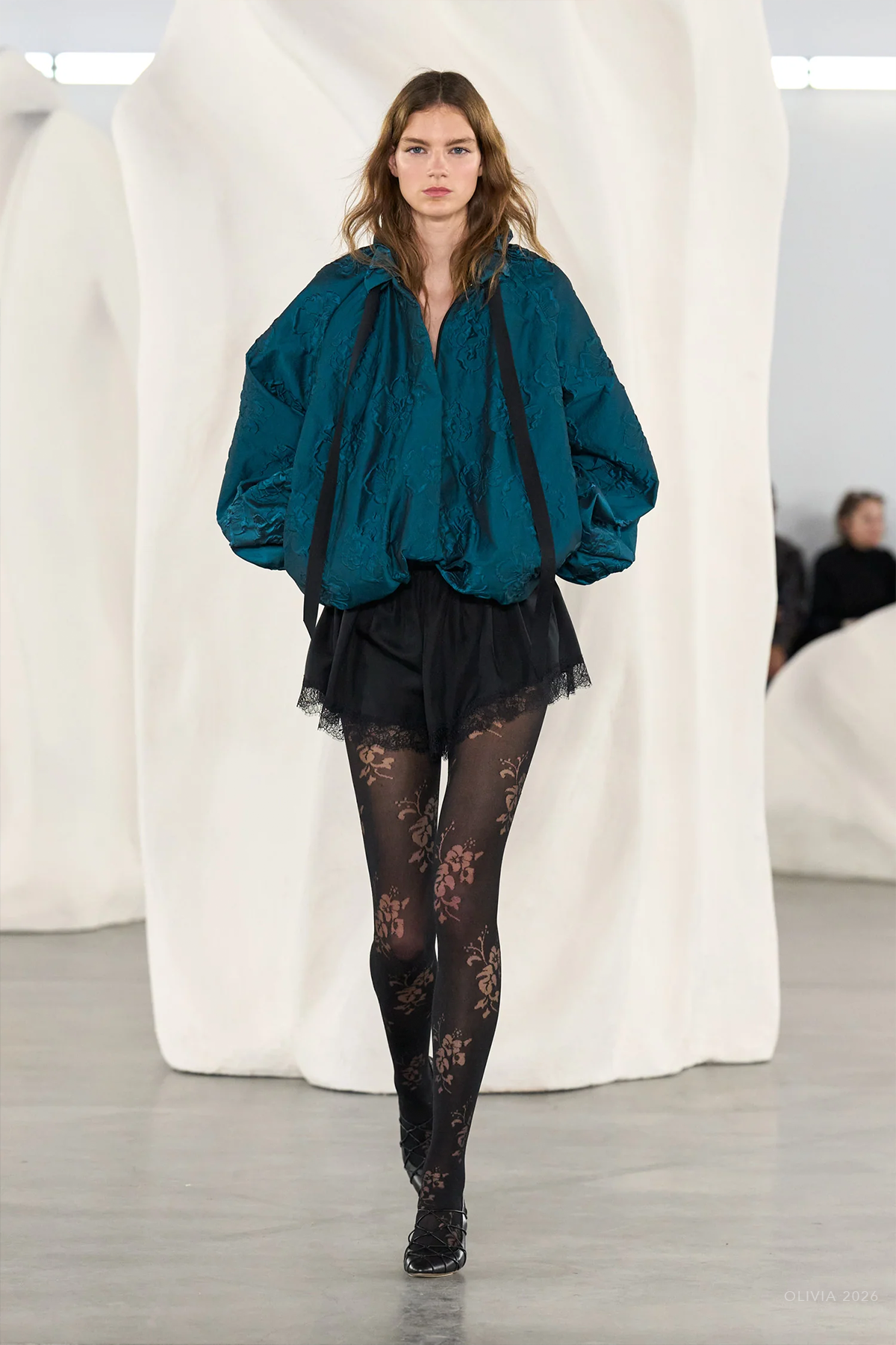 Roux Cloque Jacket in Beryl
