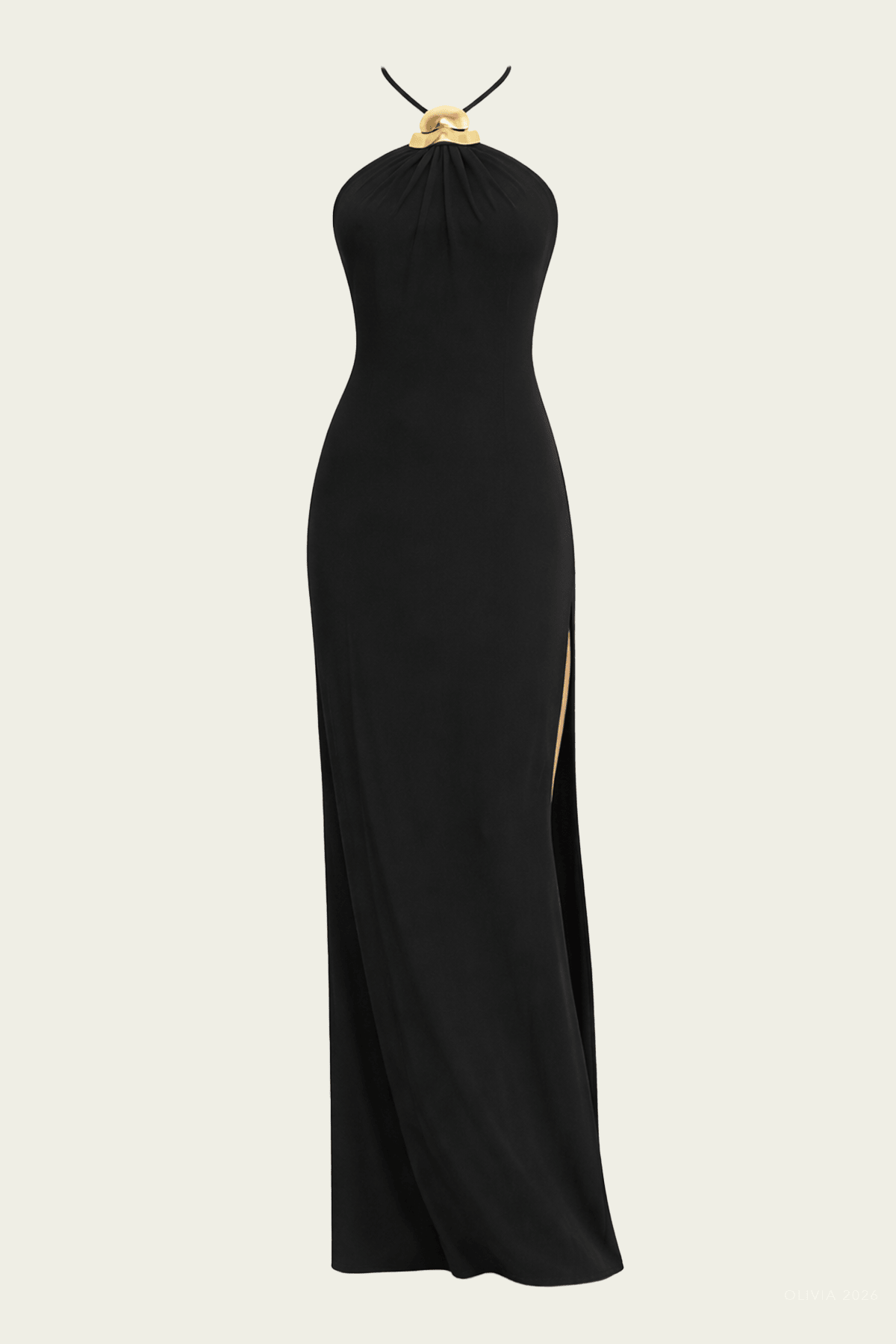 Vaela Gown in Black - shop - olivia.com