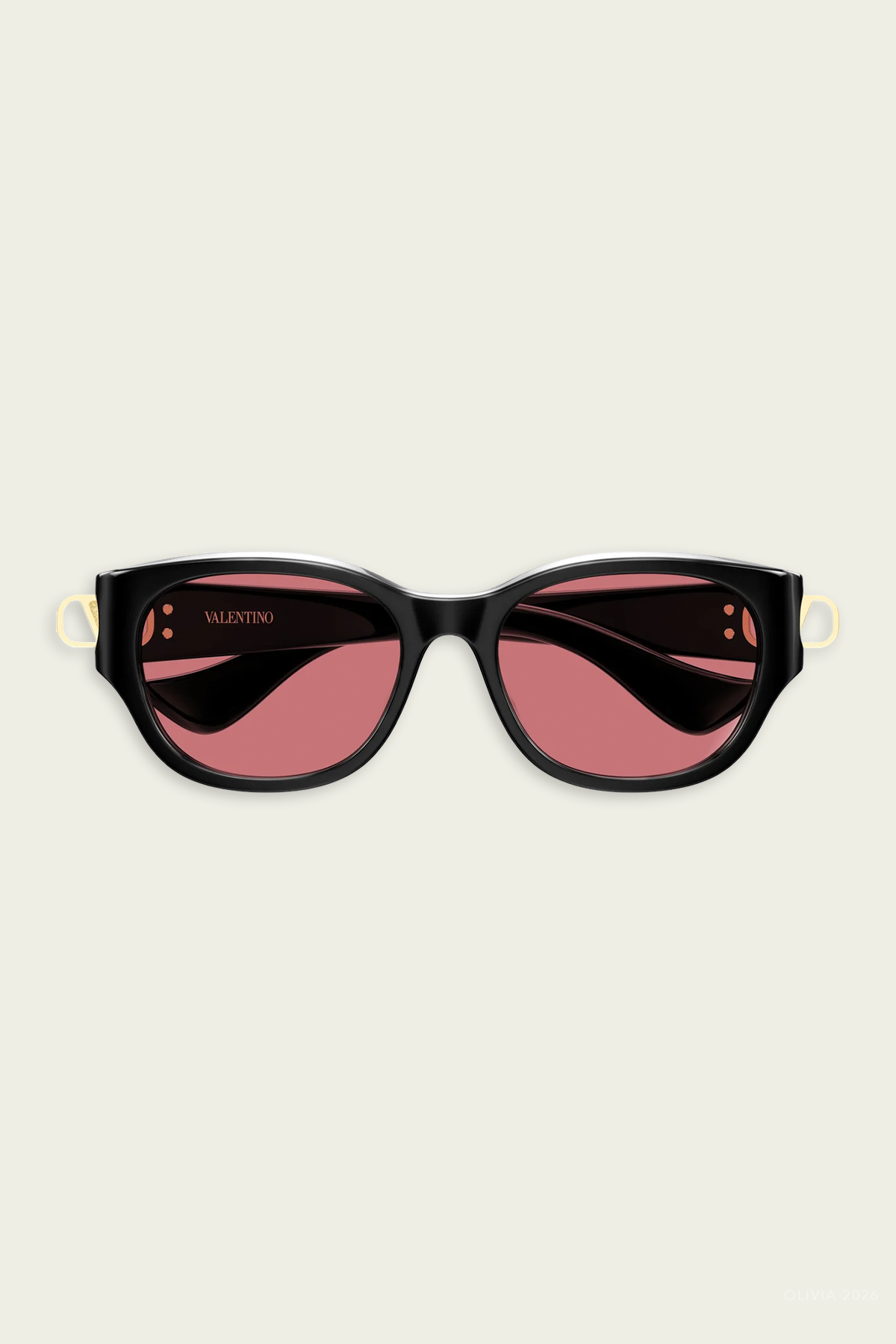 Rectangular Bold Sunglasses in Black
