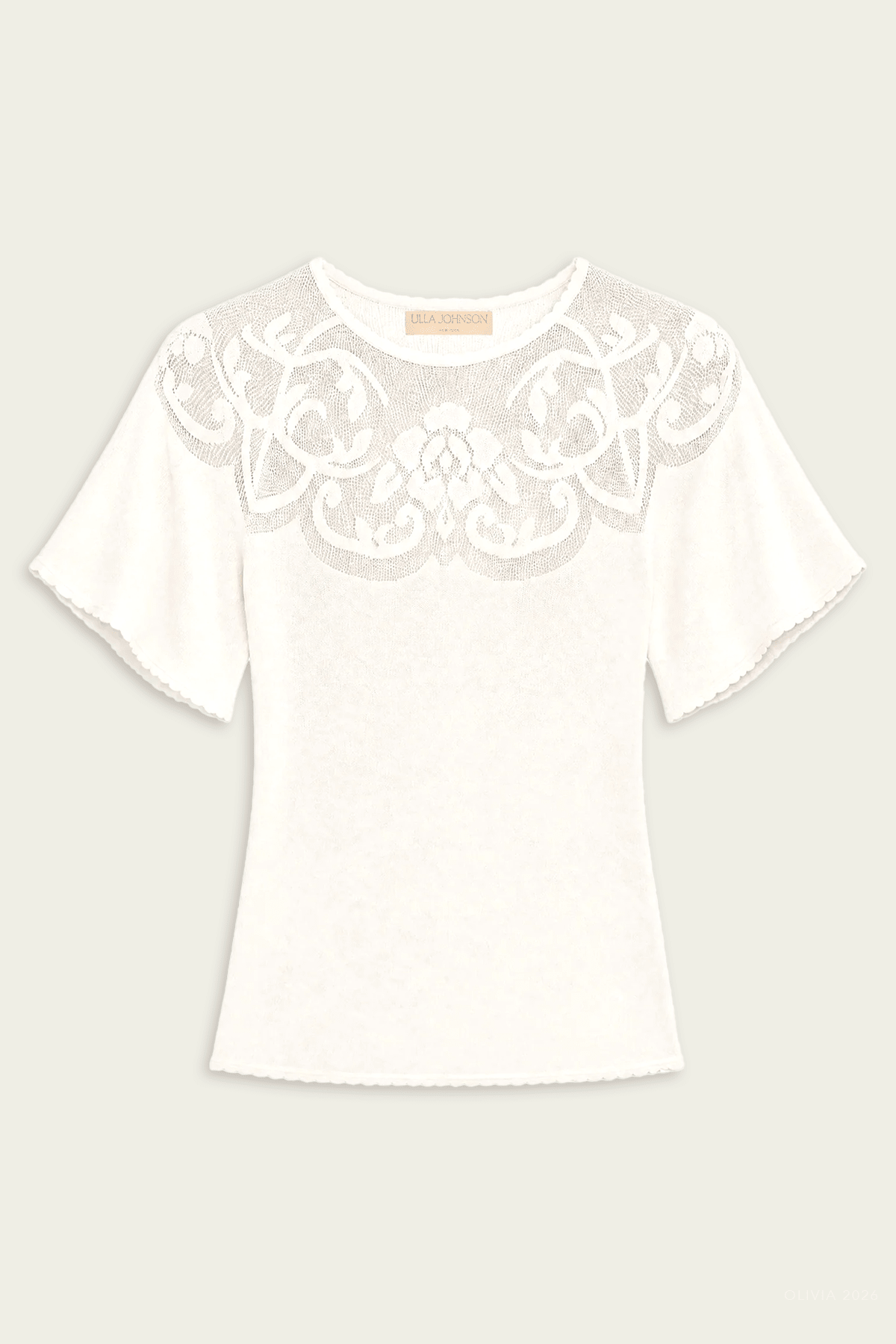 Vara Knit Top in Cowrie - shop-olivia.com