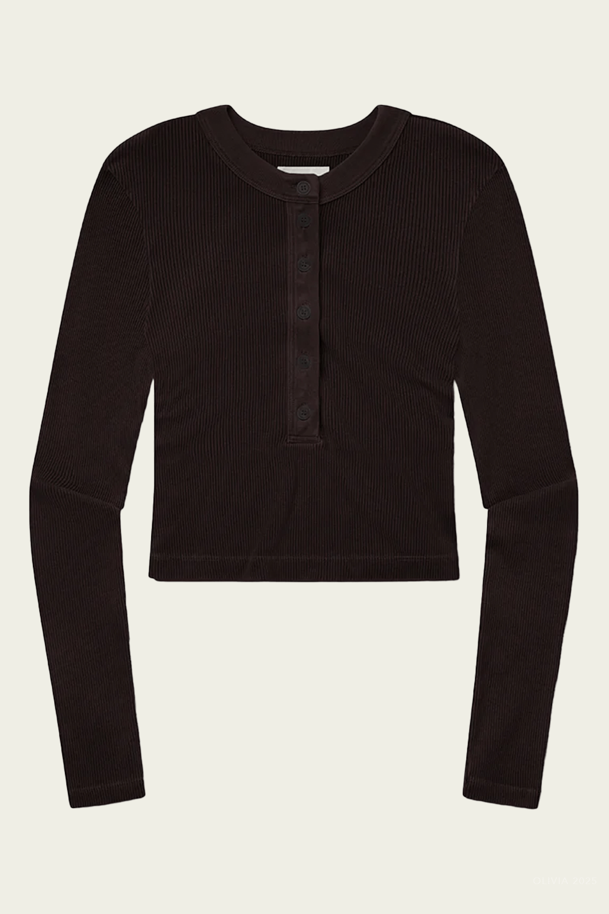 Varra Henley in Chocolate - shop - olivia.com